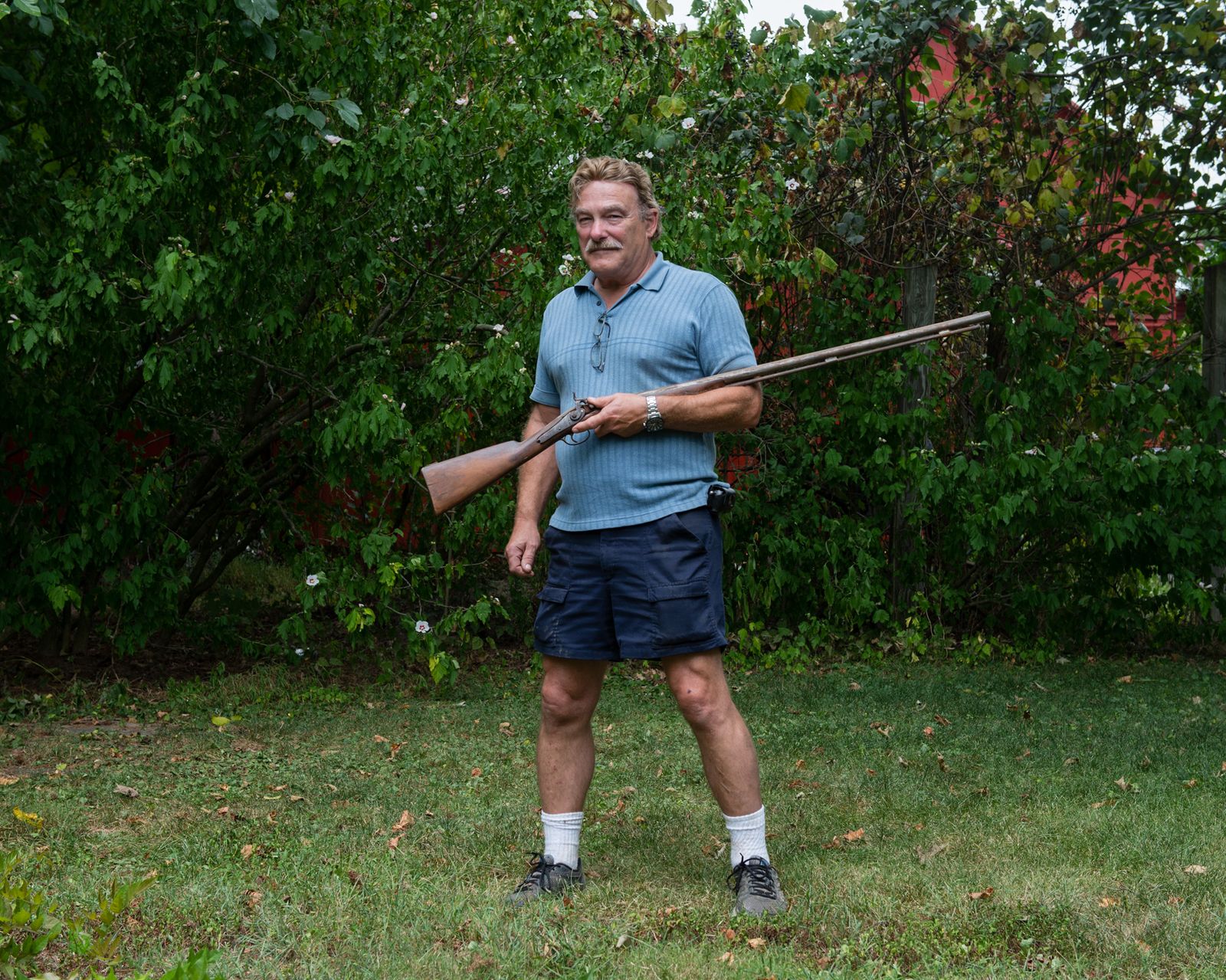 © Martin Toft - Ted Johnson, Johnson’s Farm, Stockton, New Jersey, United States, 21 August 2014