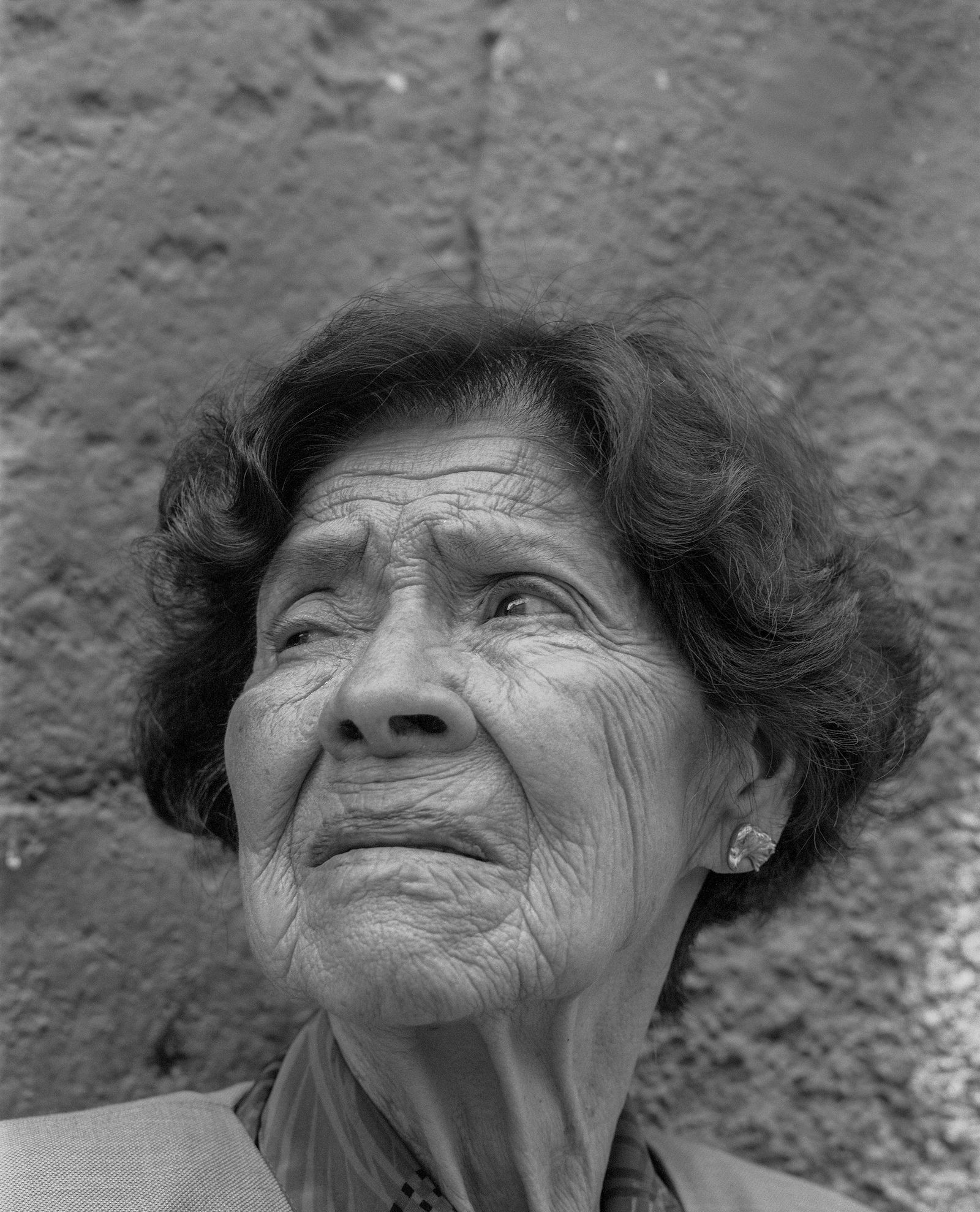 © Daniel Mebarek - BOLIVIA. La Paz. Portrait of my grandmother, Yolanda. Analog photograph.