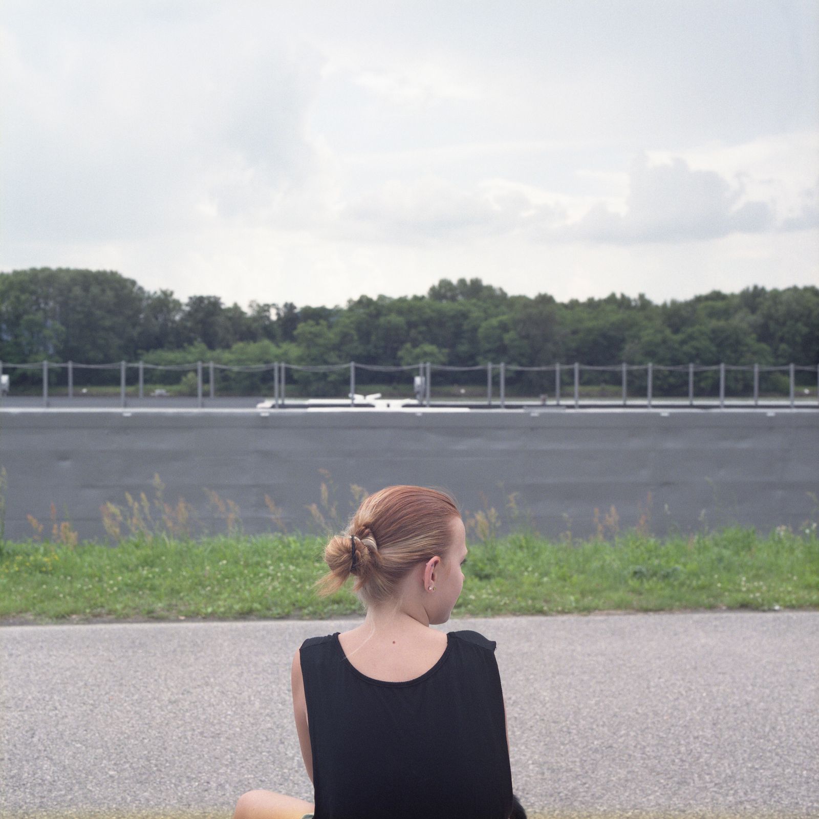 © Chiara Fossati - Maria, 16 years old, looking at the Danube river. Germany.