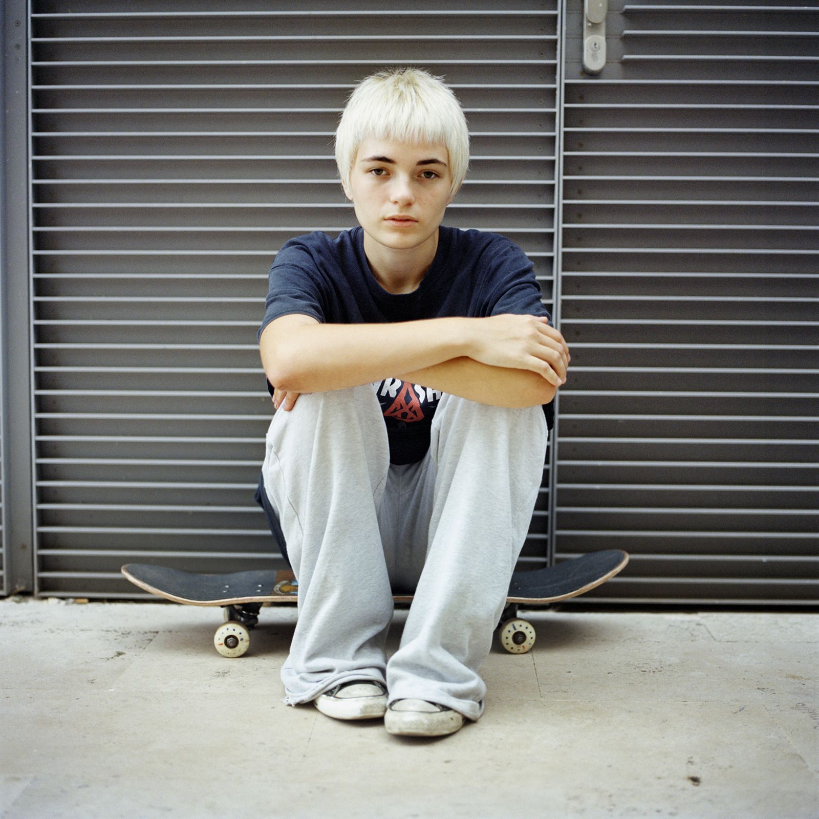 © Chiara Fossati - Penelope, 17 years old, wants to go on her skateboard every day.