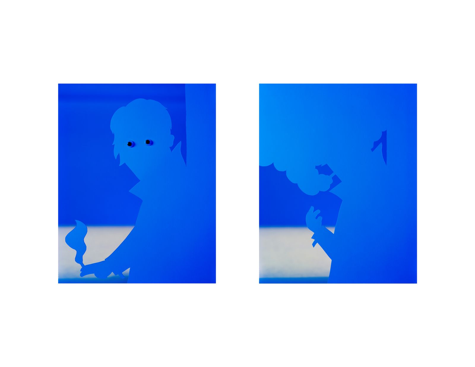 © Rory Hamovit - Smokers 1+2, 2024. Chromogenic print