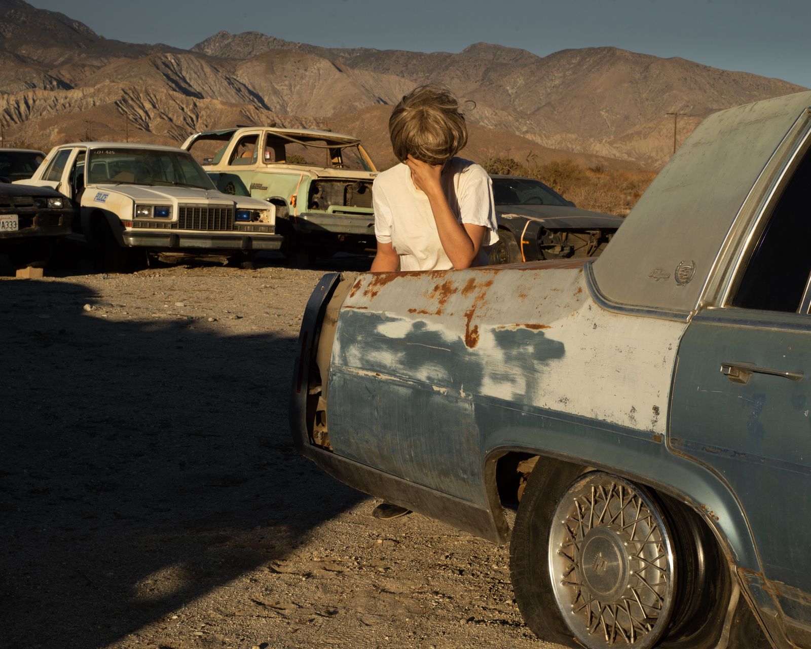 © Tania Franco Klein - Flat Tire (self-portrait)