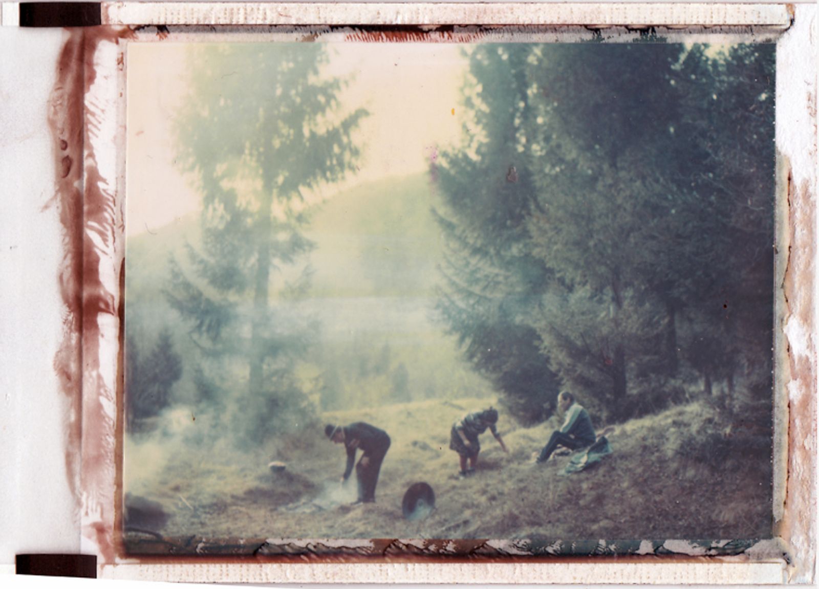 © Laura Pannack - Expired Polaroid- The family lunch