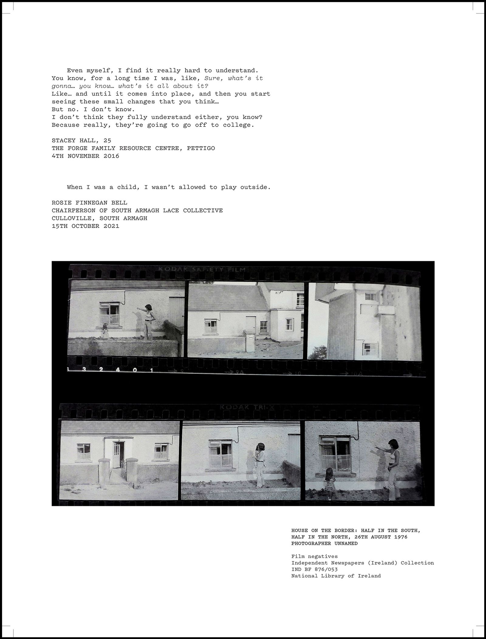© Kate Nolan - Image from the LACUNA photography project
