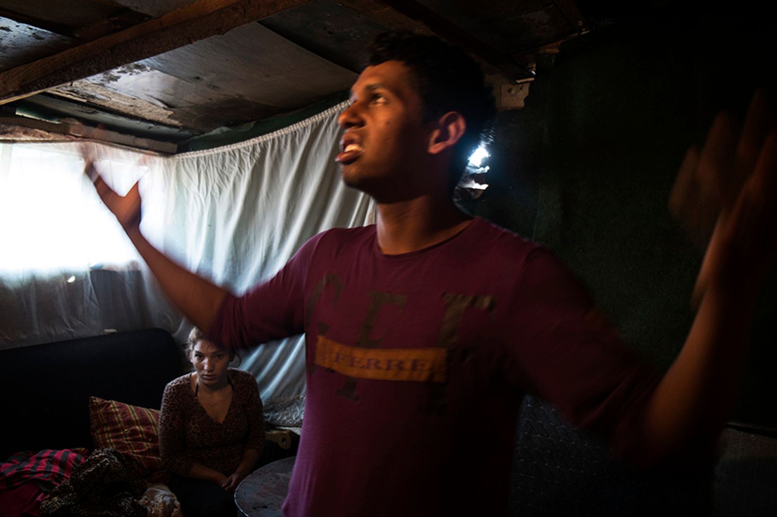 © Gianmarco Maraviglia - Camp Konic, Podgorica, Montenegro. In the camp most of the shacks has no water noe elettricity.