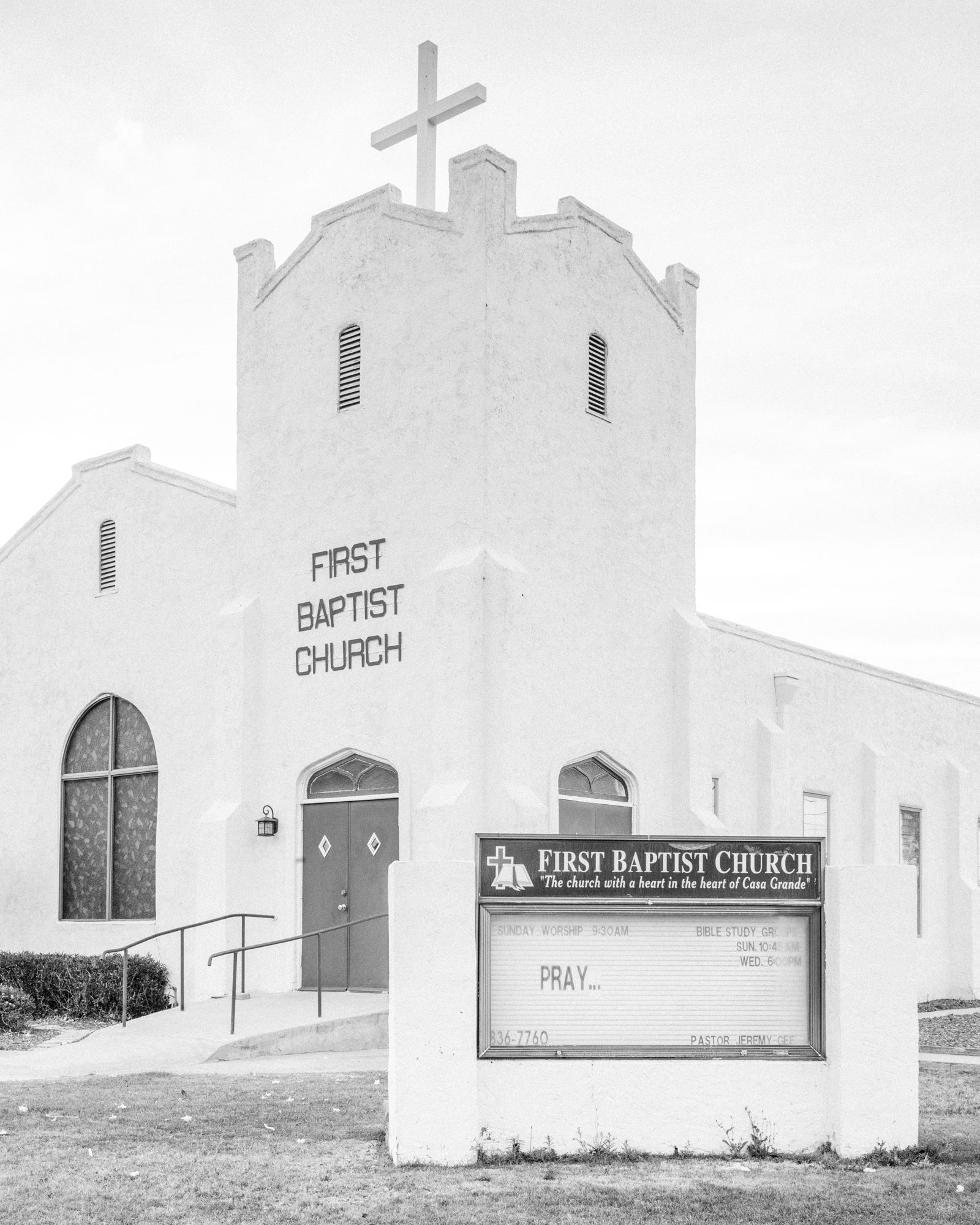 © Francesco Anselmi - Church, Casagrande, Arizona. April 2017.