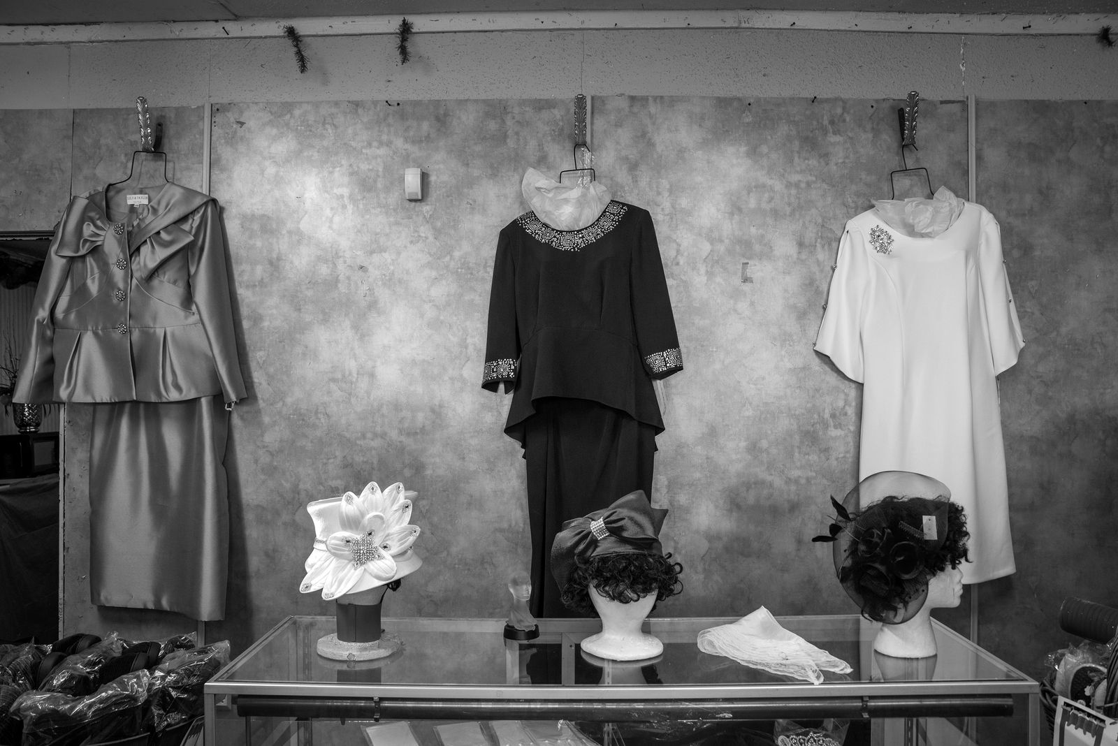 © Rebecca Moseman - The Dress Shop. A local dress shop that has remained open during a suffering economy in Clarksdale, Mississippi.