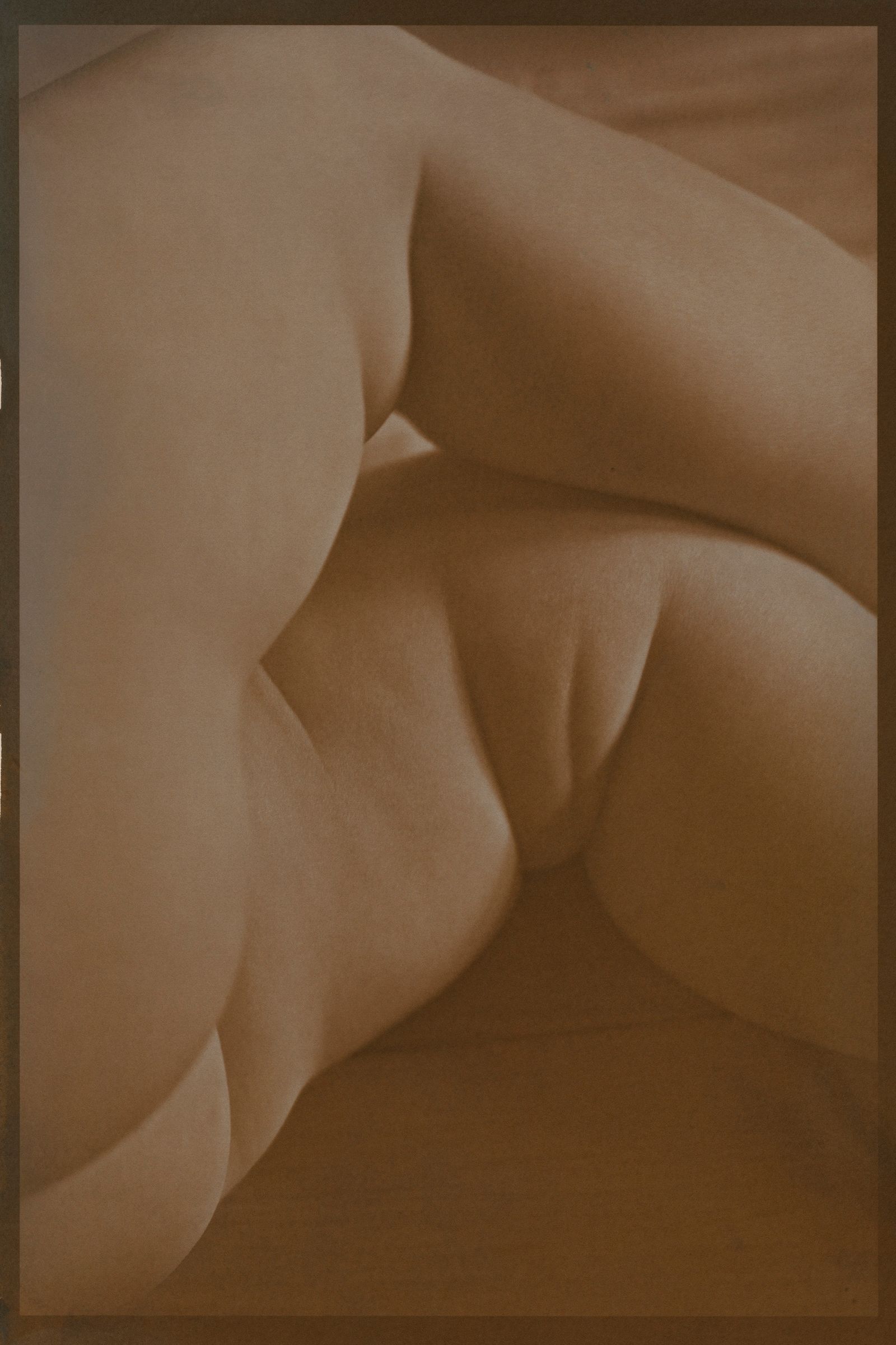 © Eleanor Oakes - Philosopher (4), 2022. 9x13.5" Salted Paper Print made with Breastmilk.
