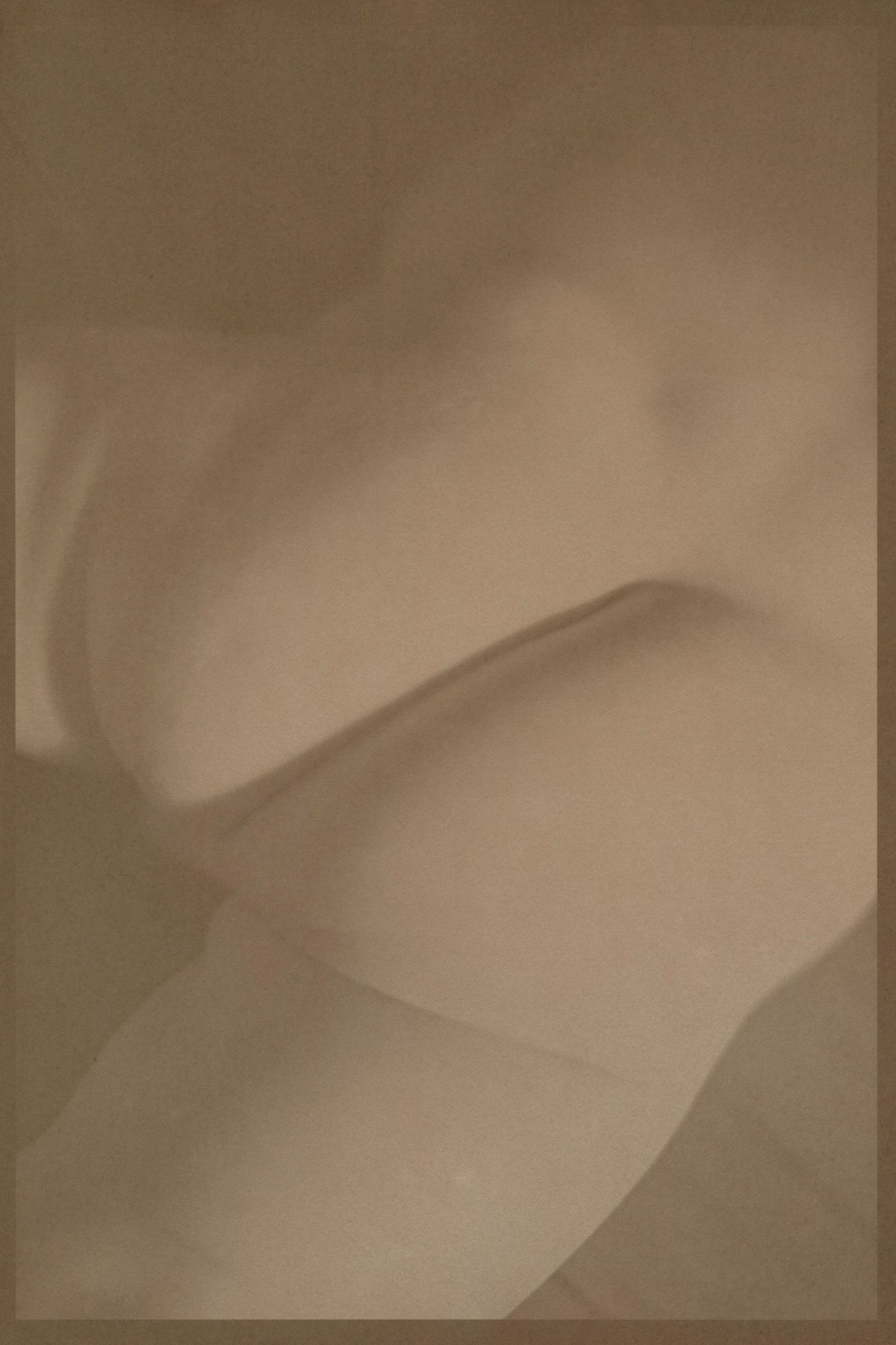 © Eleanor Oakes - Philosopher (3), 2022. 9x13.5" Salted Paper Print made with Breastmilk.