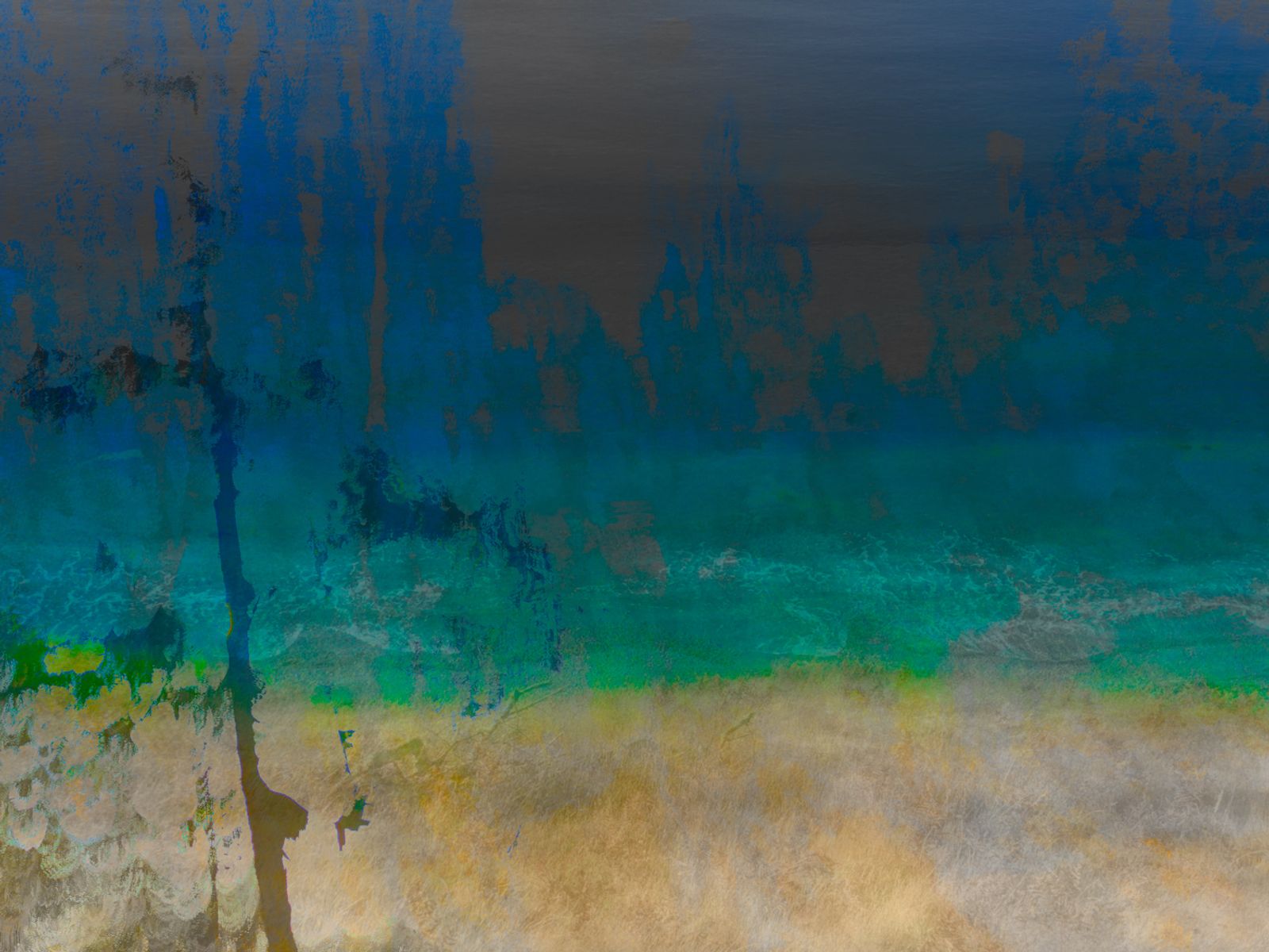 © Neil Berkowitz - "From the Eroding Bluffs" (2022) Multilayer photographic archival pigment print