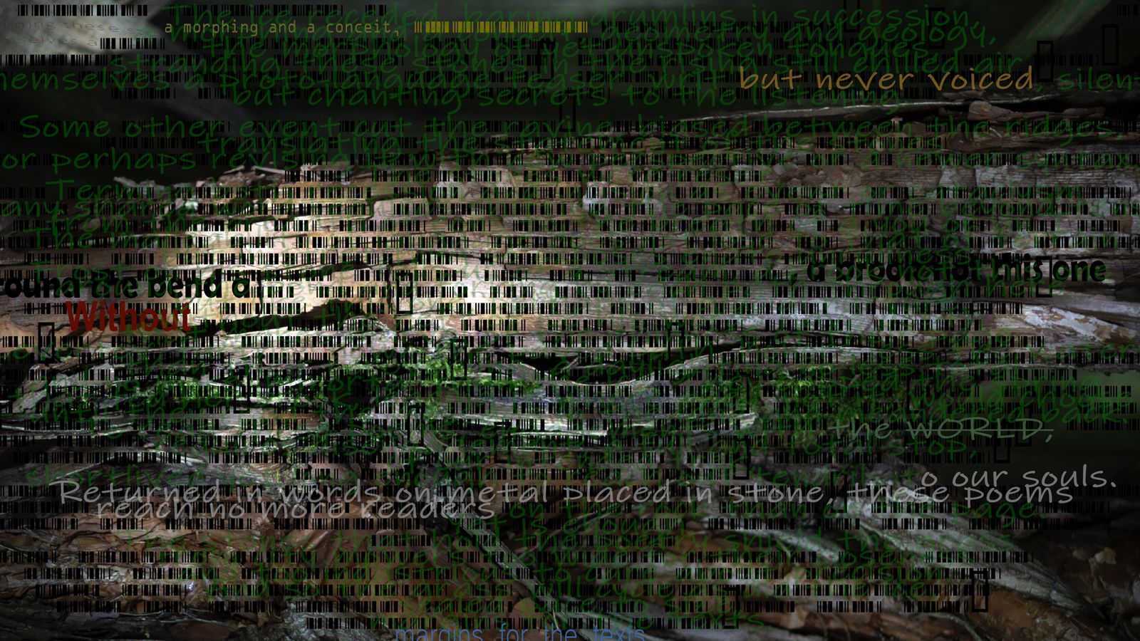 © Neil Berkowitz - "Walking the Ravine" (2021) Multilayer photographic archival pigment print