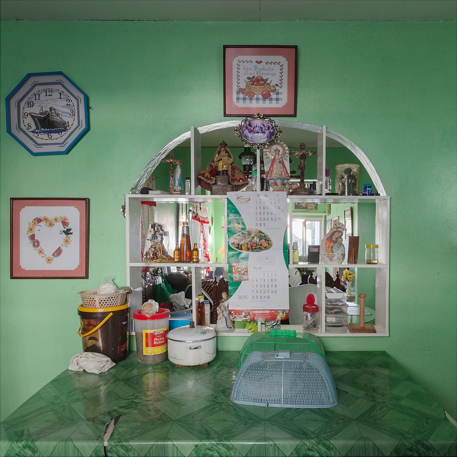 © Alessandro Lacché - Filipino Religious Interiors.Calamba, Laguna Province2015