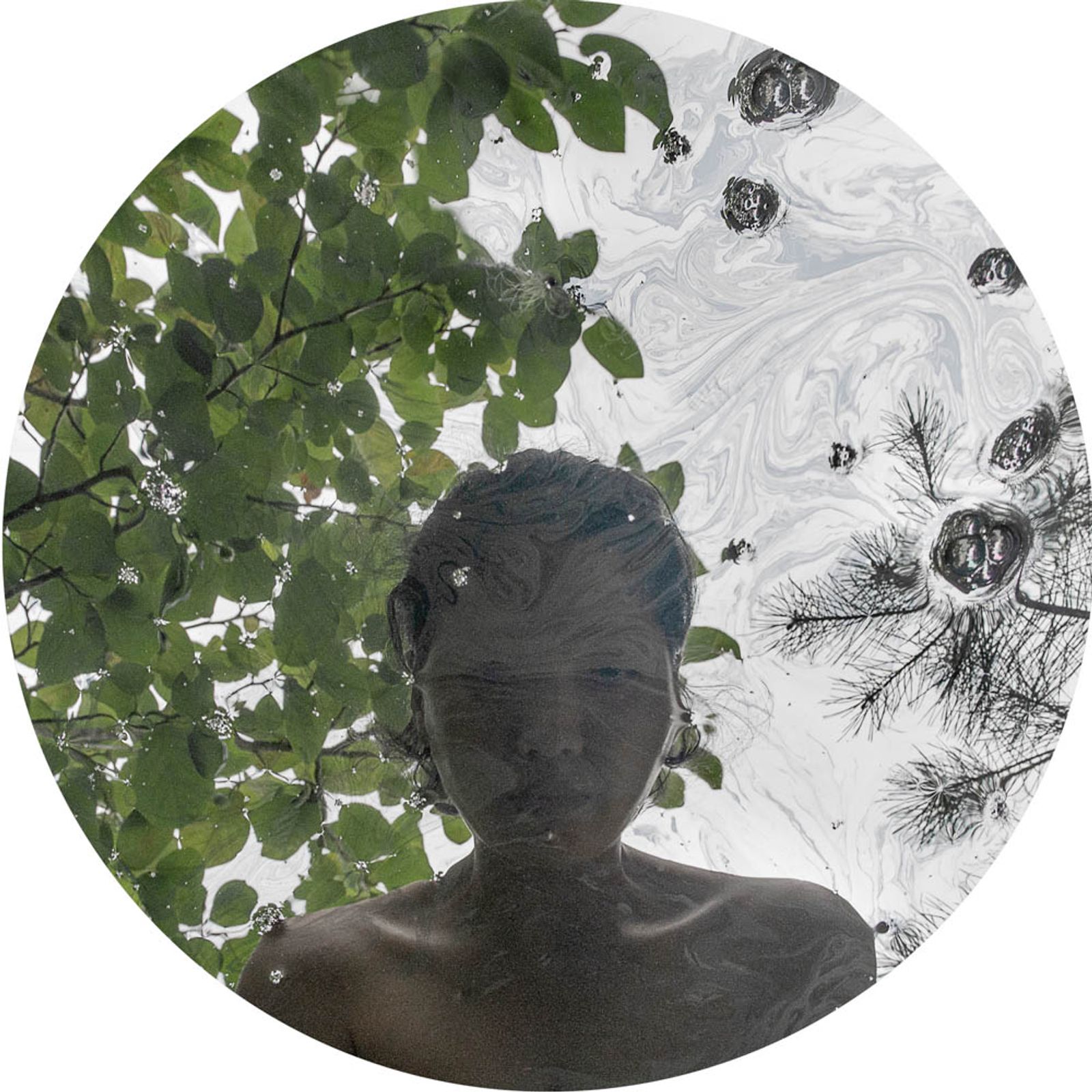 © SEULKI Ki - Primal Selfie 2 _9, 2024,UV print on mirror, 60 x 60cm,(15ea)
