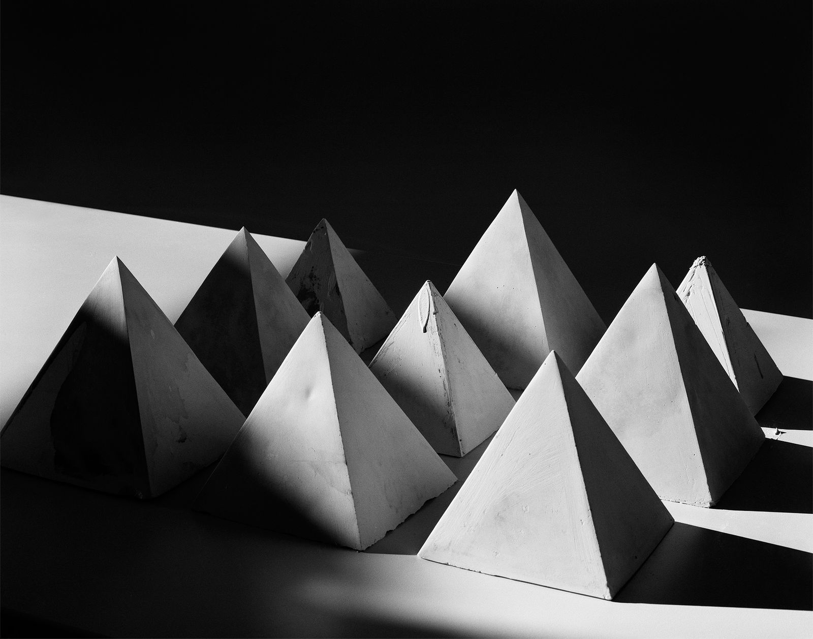 © Jin Li - Photographed the pyramid I made, it is trying to show a fictional landscape.