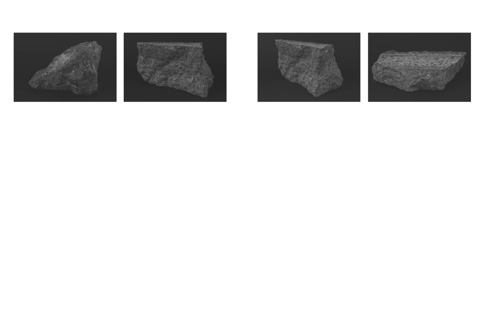© Magdalena Ubysz - Original pieces of concrete I have collected from Nazi`s motorway in Poland.
