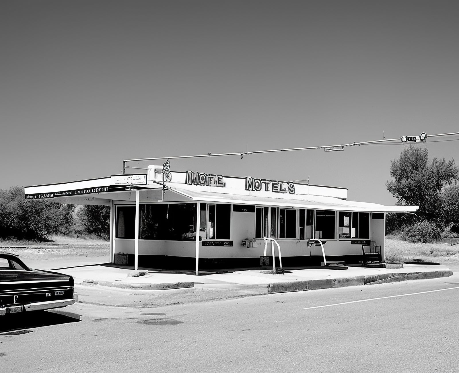 © Craig Ames - Route 66 Motels [1]. (Possibly After John Schott)
