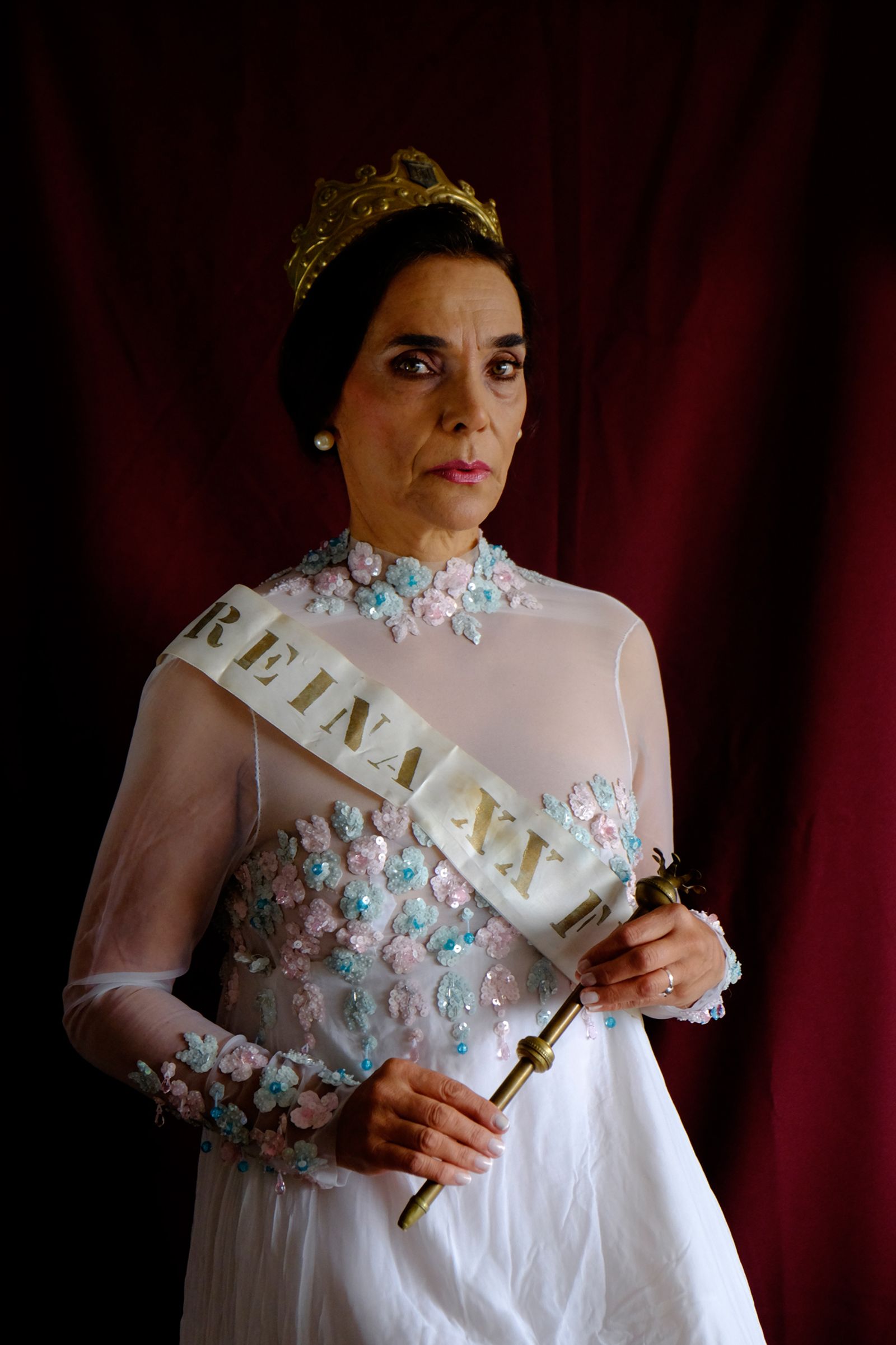 © Santiago Escobar-Jaramillo - Beauty Pageant 1973-2017. My mother kept the original dress, crown, band and jewels from 1973 to date.