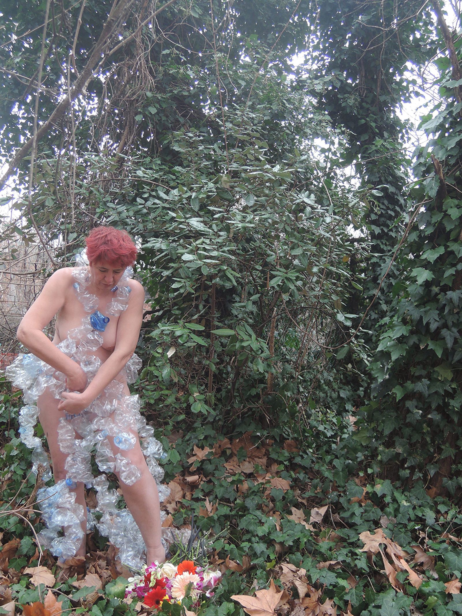 © bruna ginammi - Etrenity Selfportrait our clothes are made of plastic