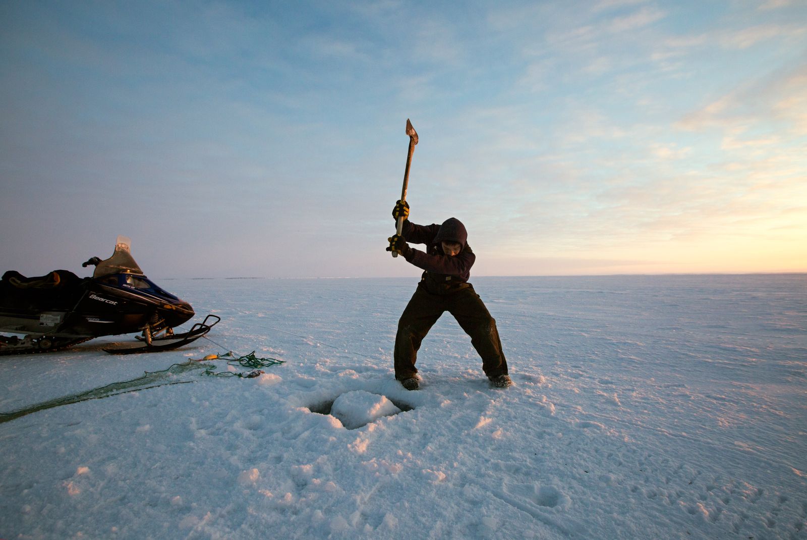 © Nima Taradji - Image from the Shishmaref: A Native American Struggle photography project