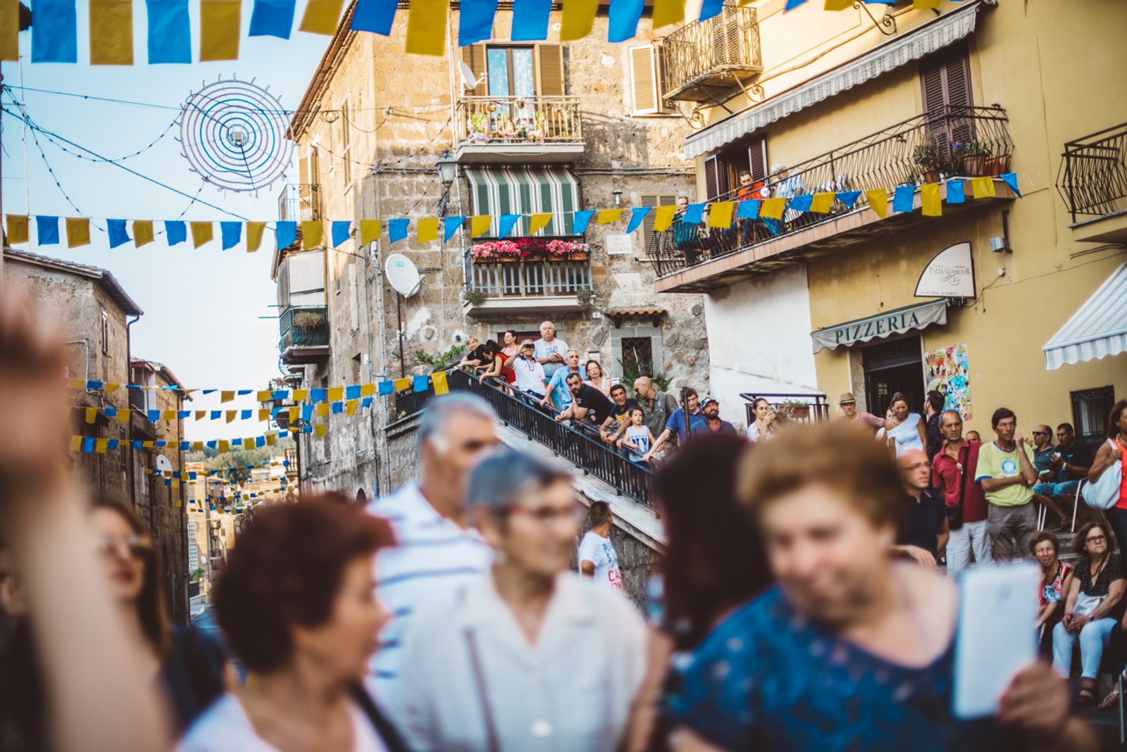 © Agnese Morganti - Faleria (Viterbo), The audience awaiting for the performance