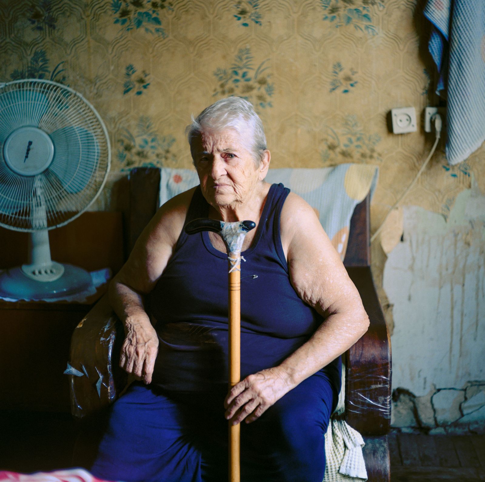 © Tako Robakidze - Natela from Gagra. She has been living in the sanatorium “Metallurge” for 29 years. Tskaltubo, 2021.