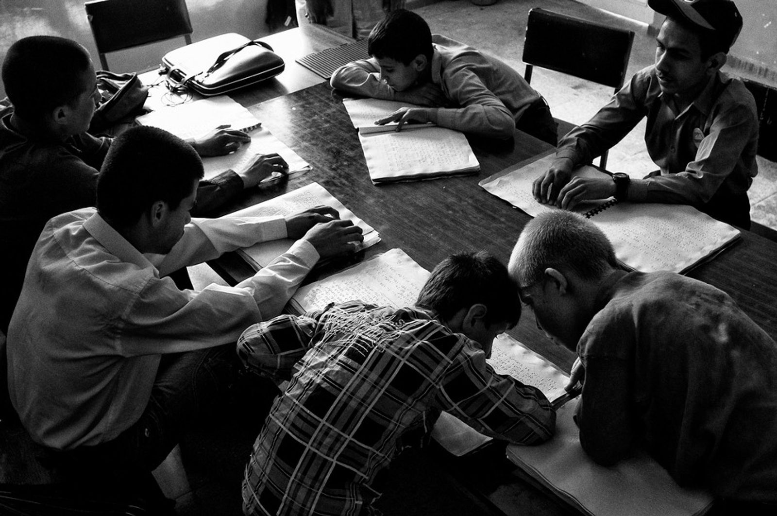 © Mateusz Jazwiecki - Image from the Kabul Blind School photography project