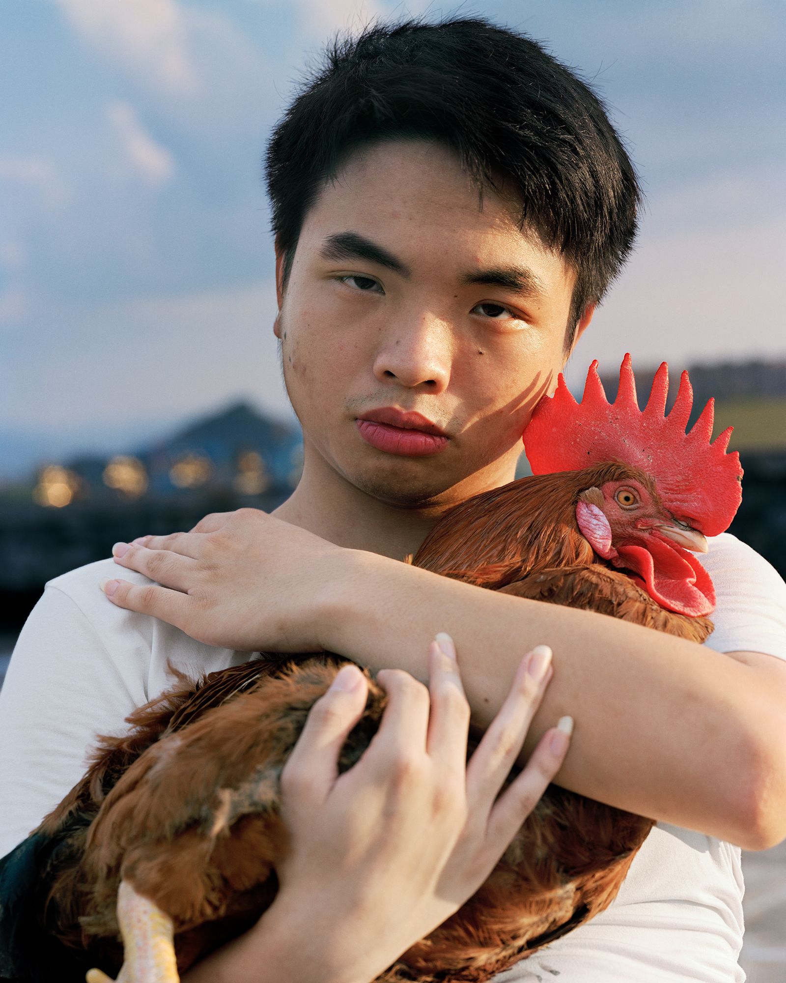 © Zhidong Zhang - Boy with Rooster, 2019