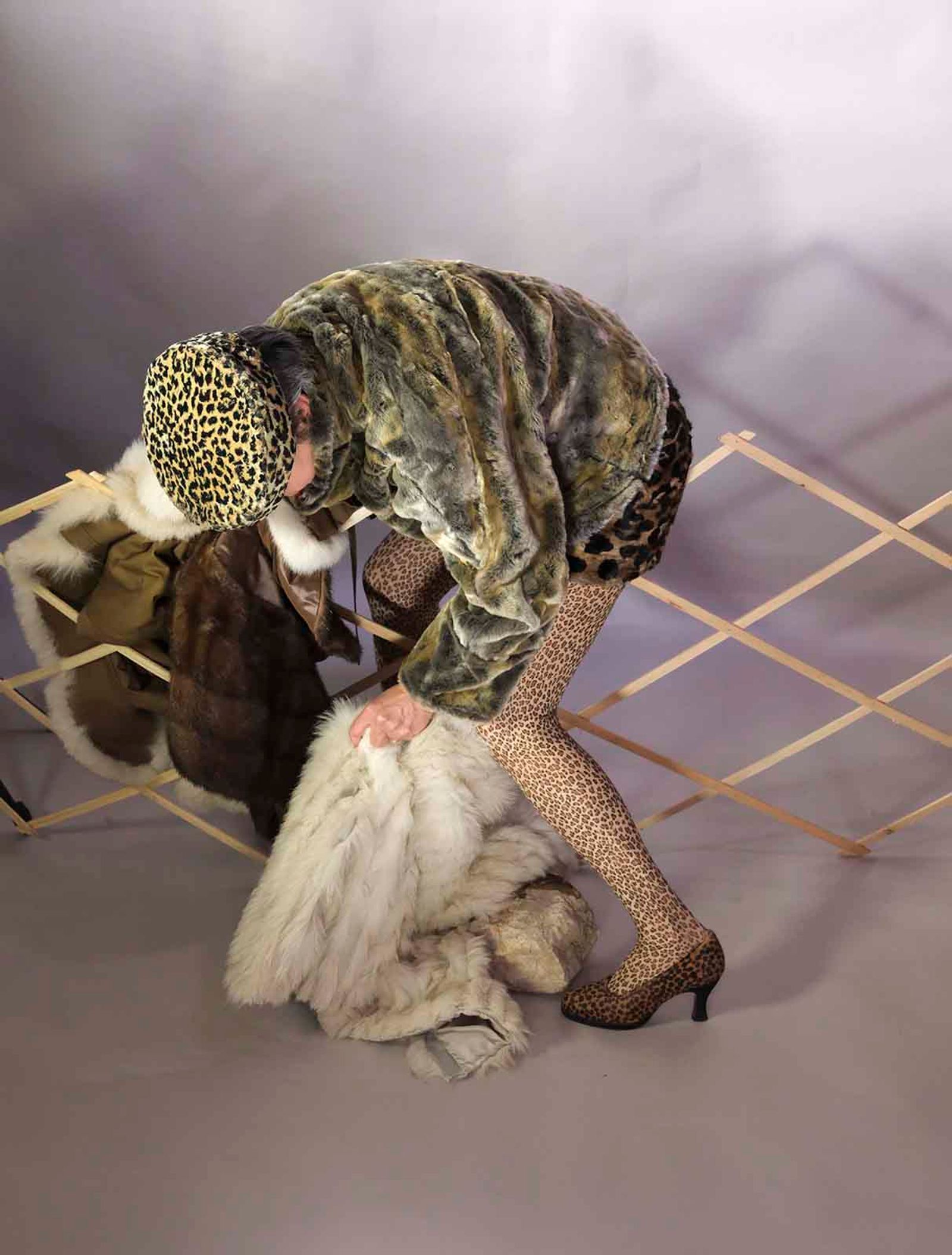 © Yvonne Steiger - Image from the Phtostory Women Wood and Fur photography project