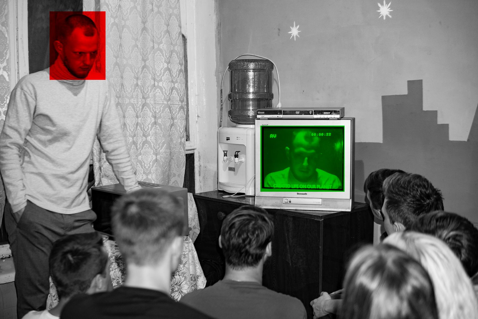 © Ihor Dudnyk - 7 image Pseudo-documentary project, mockumentary. All the people in the photo depict their characters, play a role.