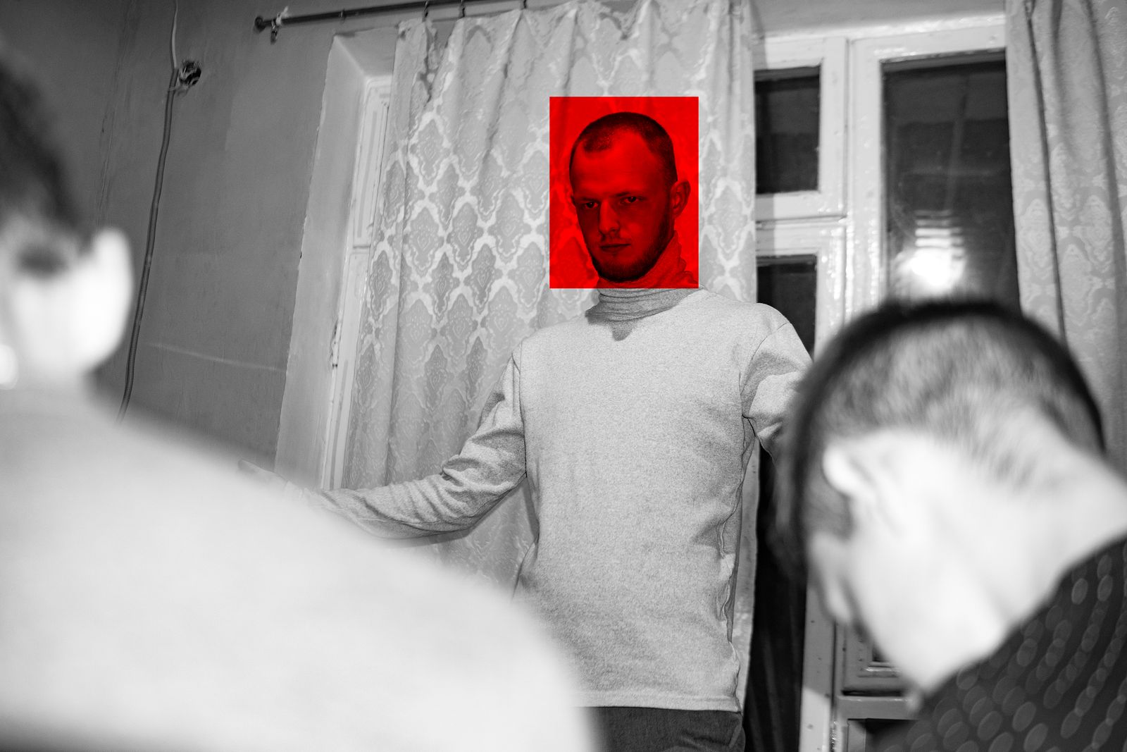 © Ihor Dudnyk - 13 image Pseudo-documentary project, mockumentary. All the people in the photo depict their characters, play a role.