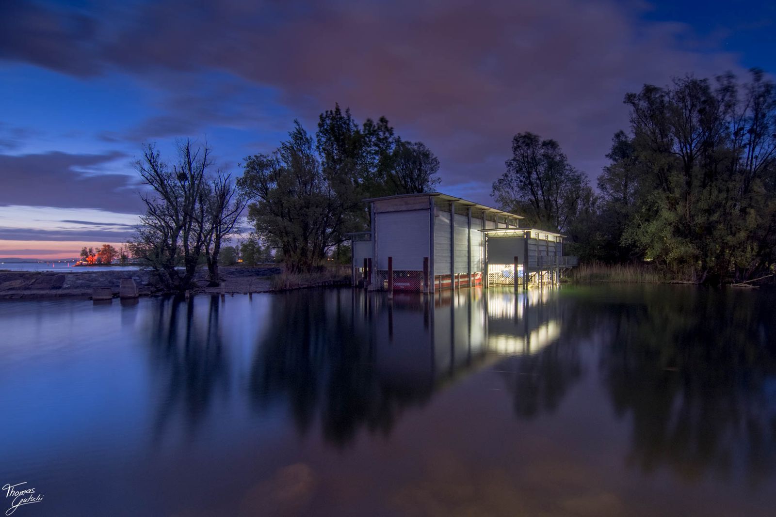 © Thomas Gutschi - The boathouse for the firefightership "Föhn"