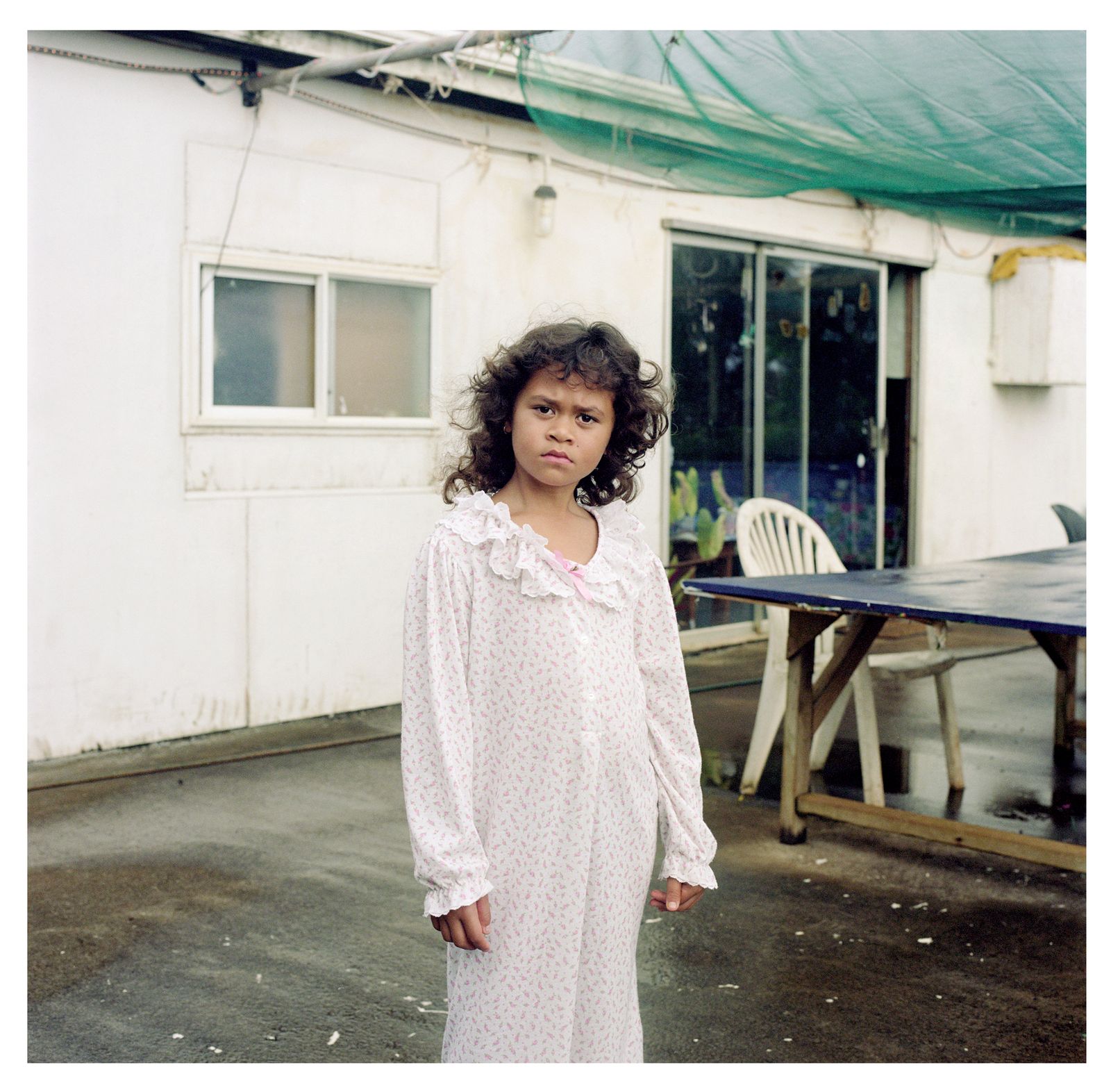 © Rhiannon Adam - Image from the Big Fence, a portrait of pitcairn island photography project