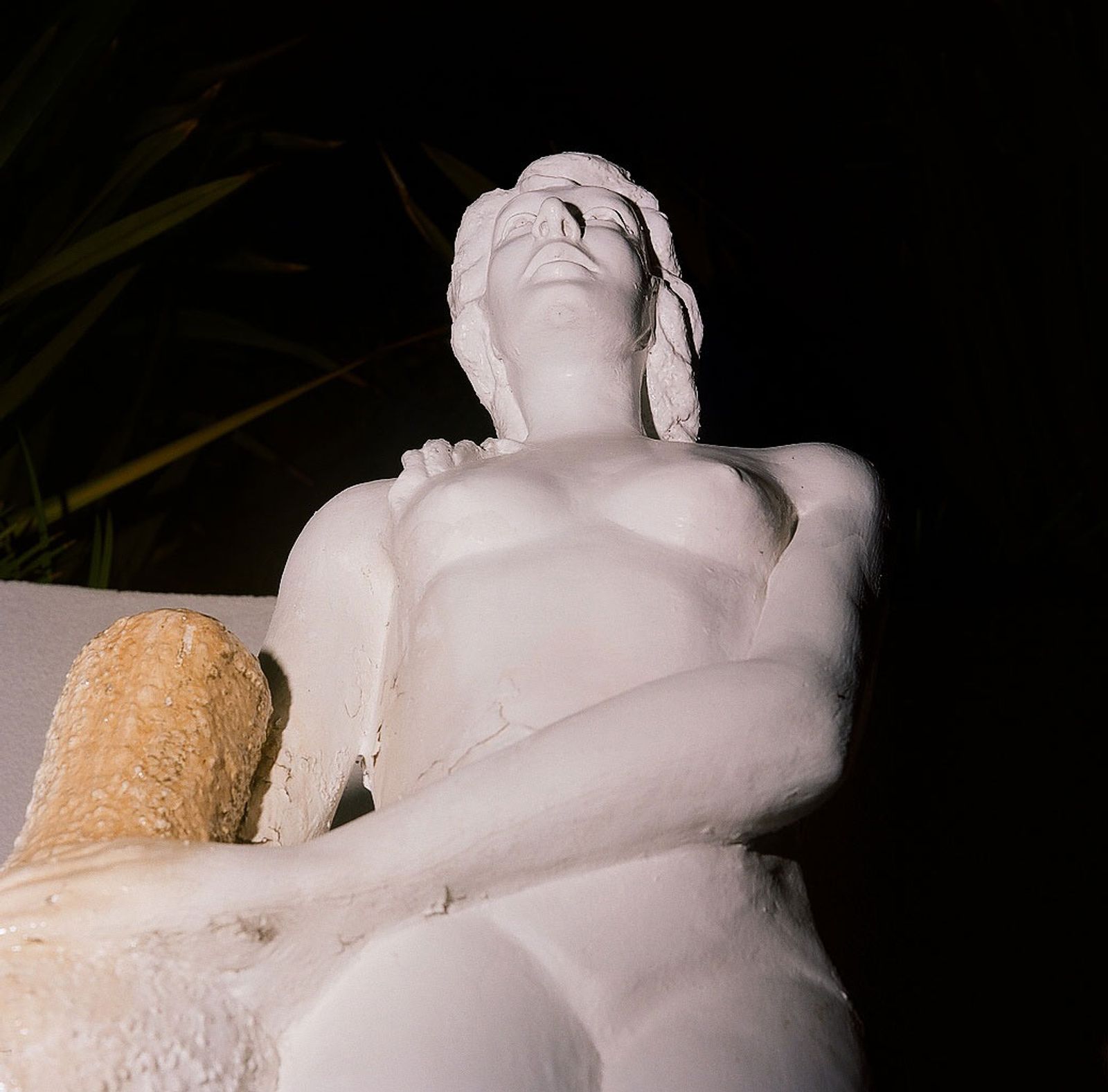 © Marissa Leitman - Statue of a woman overlooking an estate in Hollywood.
