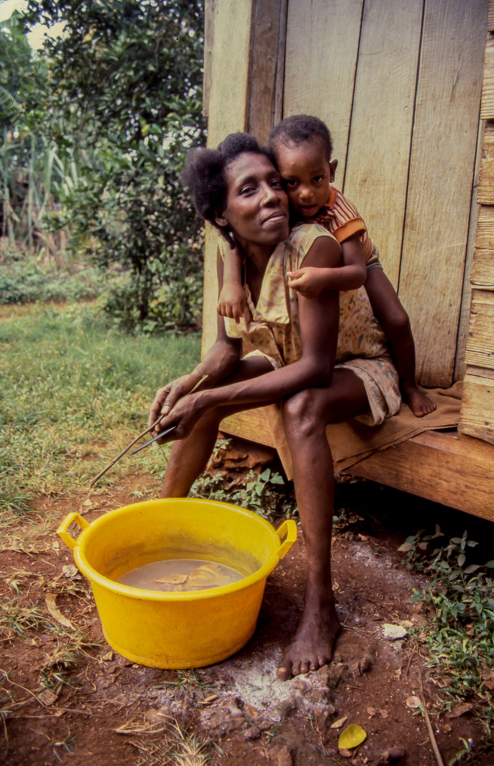 © Steven Edson - Mother and son. Jamaica