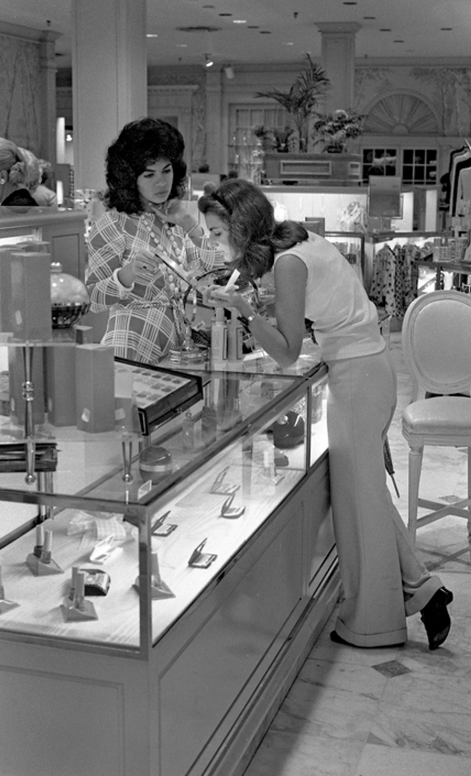 © Steven Edson - Lord & Taylor cosmetic counter. Eastchester, NY
