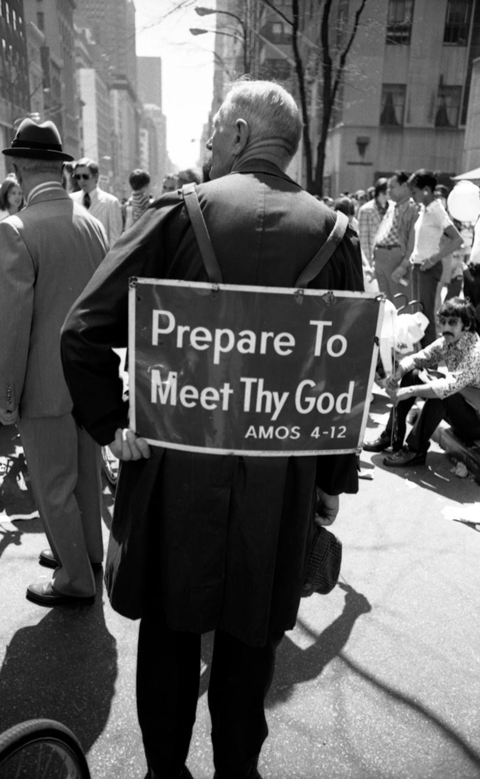 © Steven Edson - Prepare to meet thy God. NYC, NY