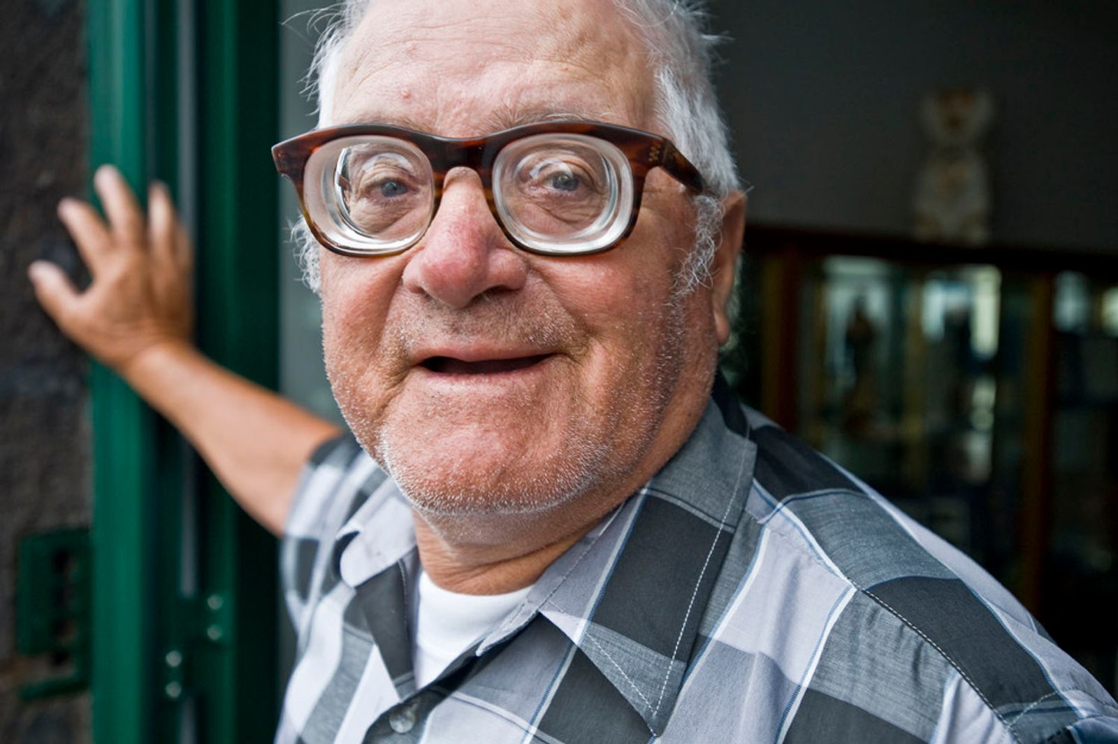 © Steven Edson - Old man with thick lenses. Azores, Portugal