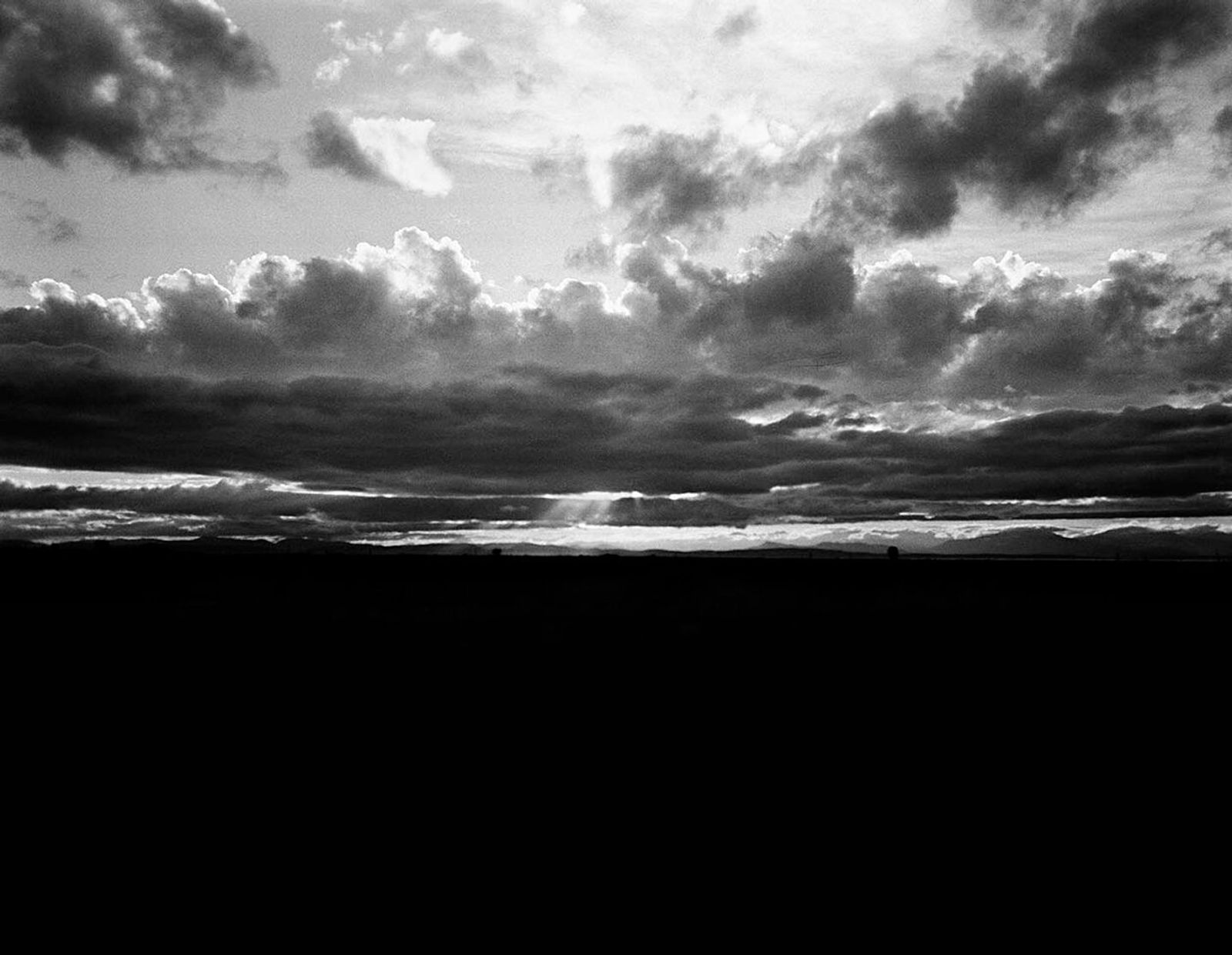 © Osheen Harruthoonyan - RIVER ROAD SUNSET IVToned gelatin silver print