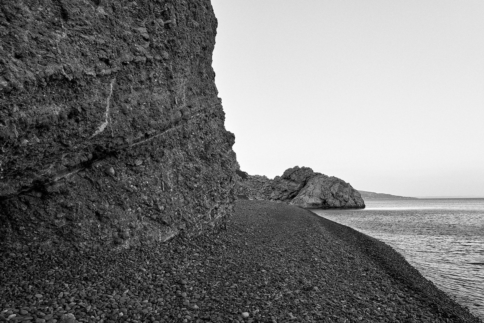 © John Perivolaris - The volcanic black beach of Emporio, southern Chios.
