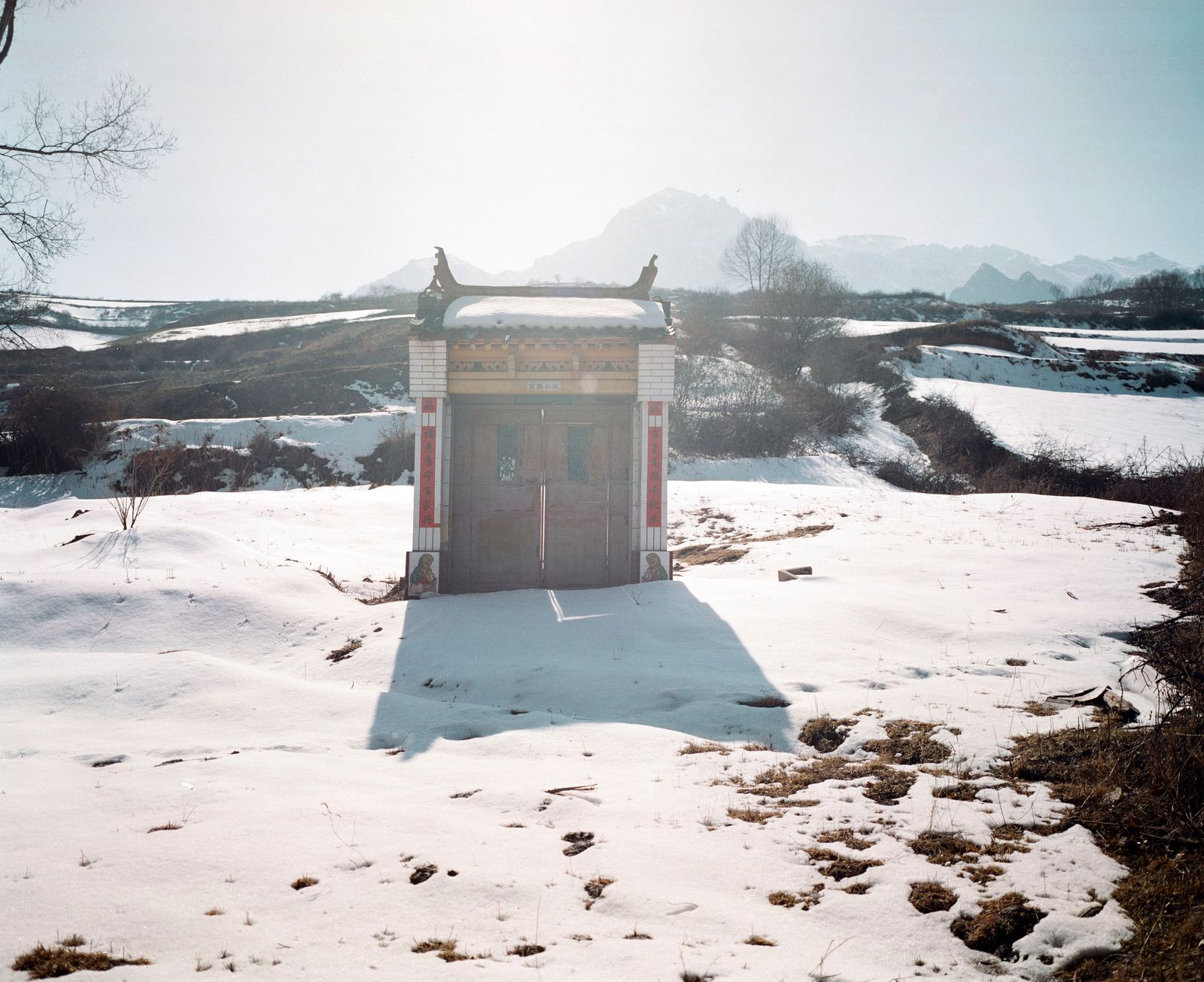 © Pan Wang - Gatehouse on Baishi mountain, Lintan County, Gansu Province, China
