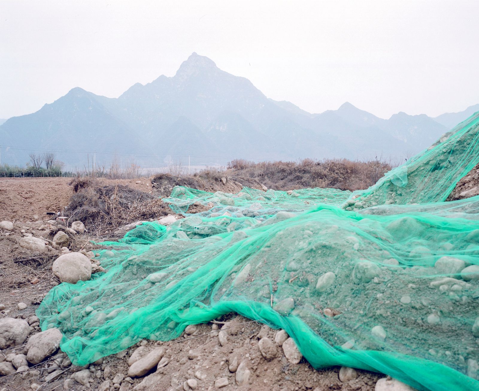 © Pan Wang - after the renovation of illegal Villas at the northern foot of Qinling Mountains，Huxian County, Shaanxi Province, China,