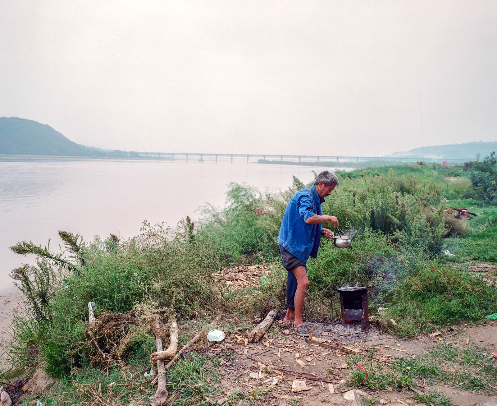 © Pan Wang - Image from the The Wei River is vast photography project