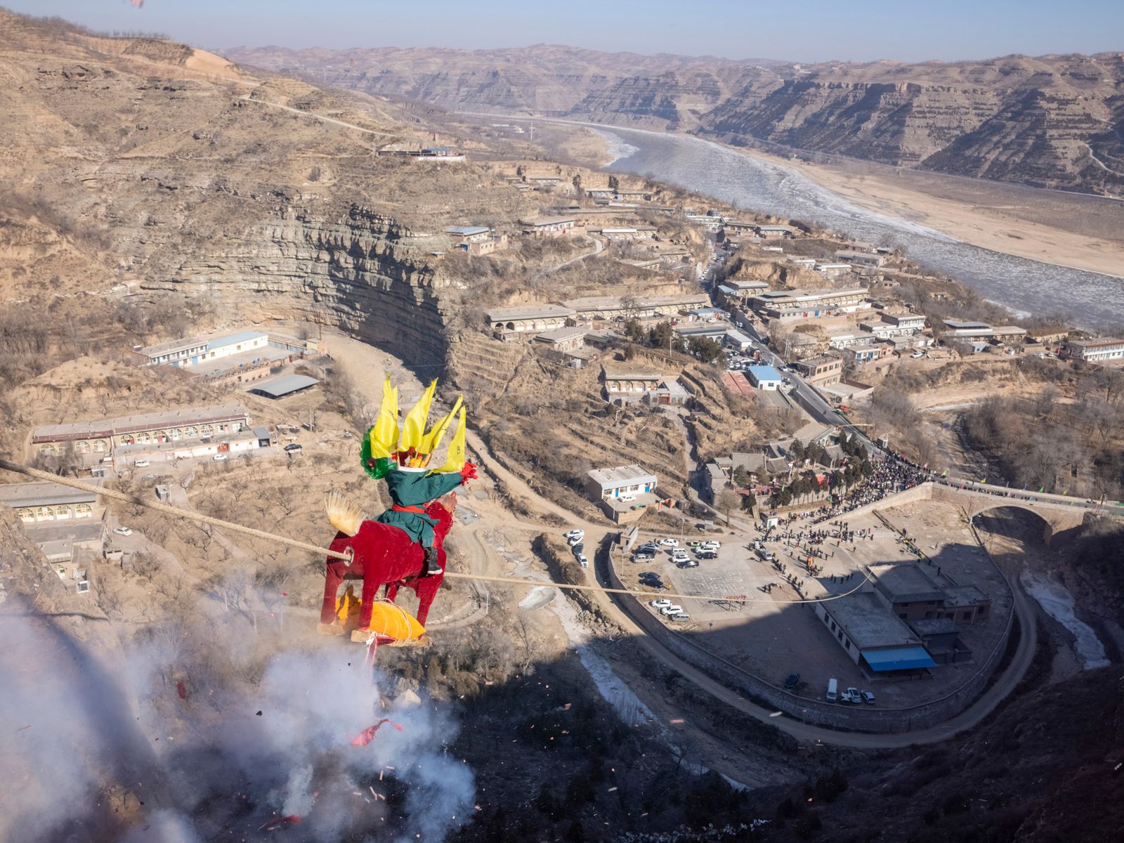 © Pan Wang - Image from the The Yellow River, Qin Jin Grand Canyon photography project