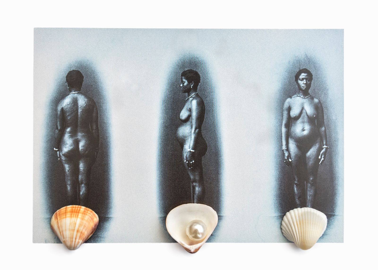 © Patricia Gouvêa - Venus of Gamboa #22016Interference on a book with photographs by Augusto Stahl,ca. 1885