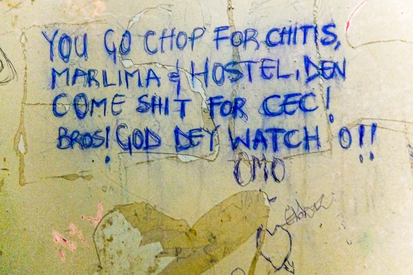 © neec nonso - god dey watch o!
