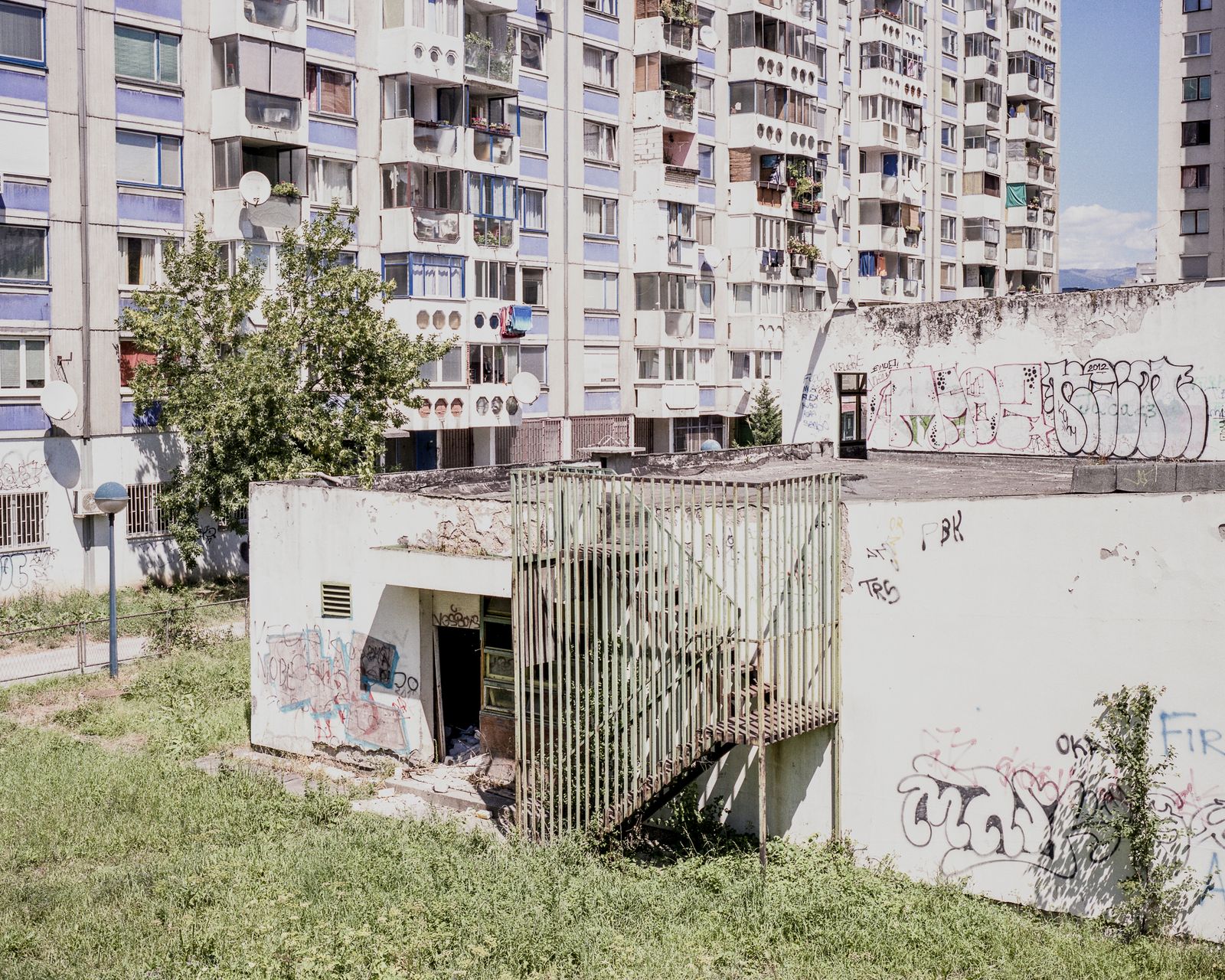 © Paweł Starzec - Mladost. Propable location of makeshift detention camp.