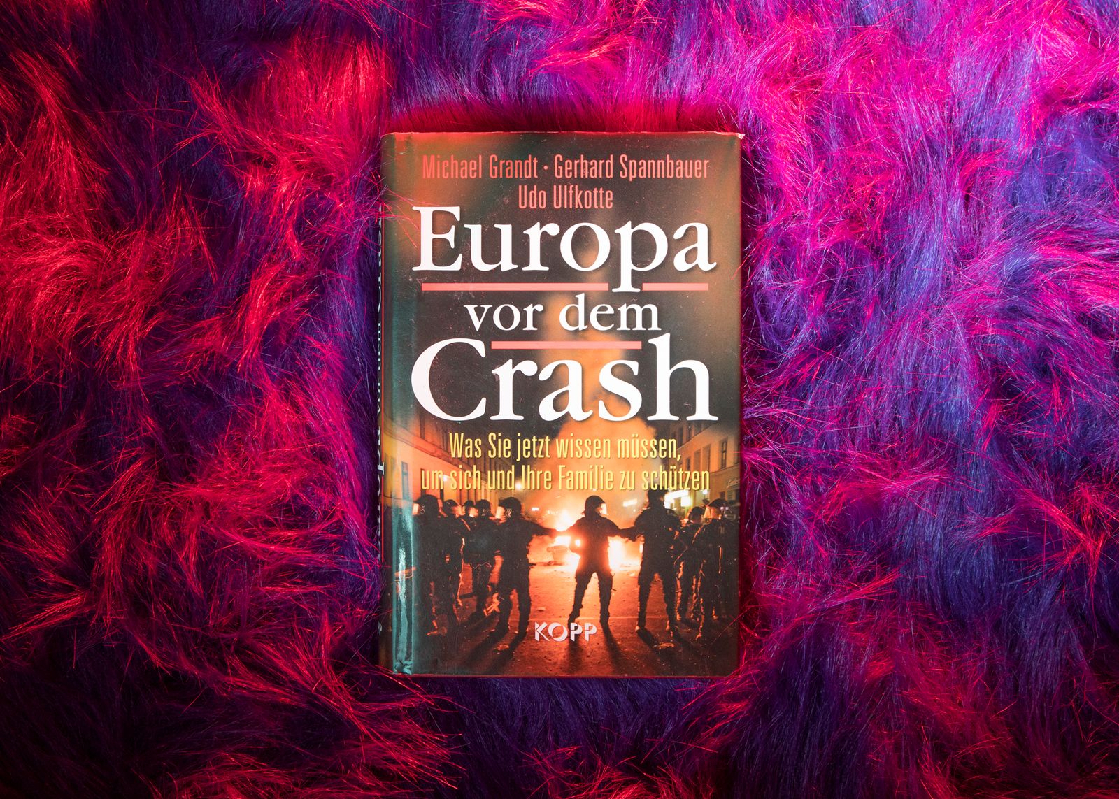 © Hahn Hartung - Book with the title "Europe about to crash"