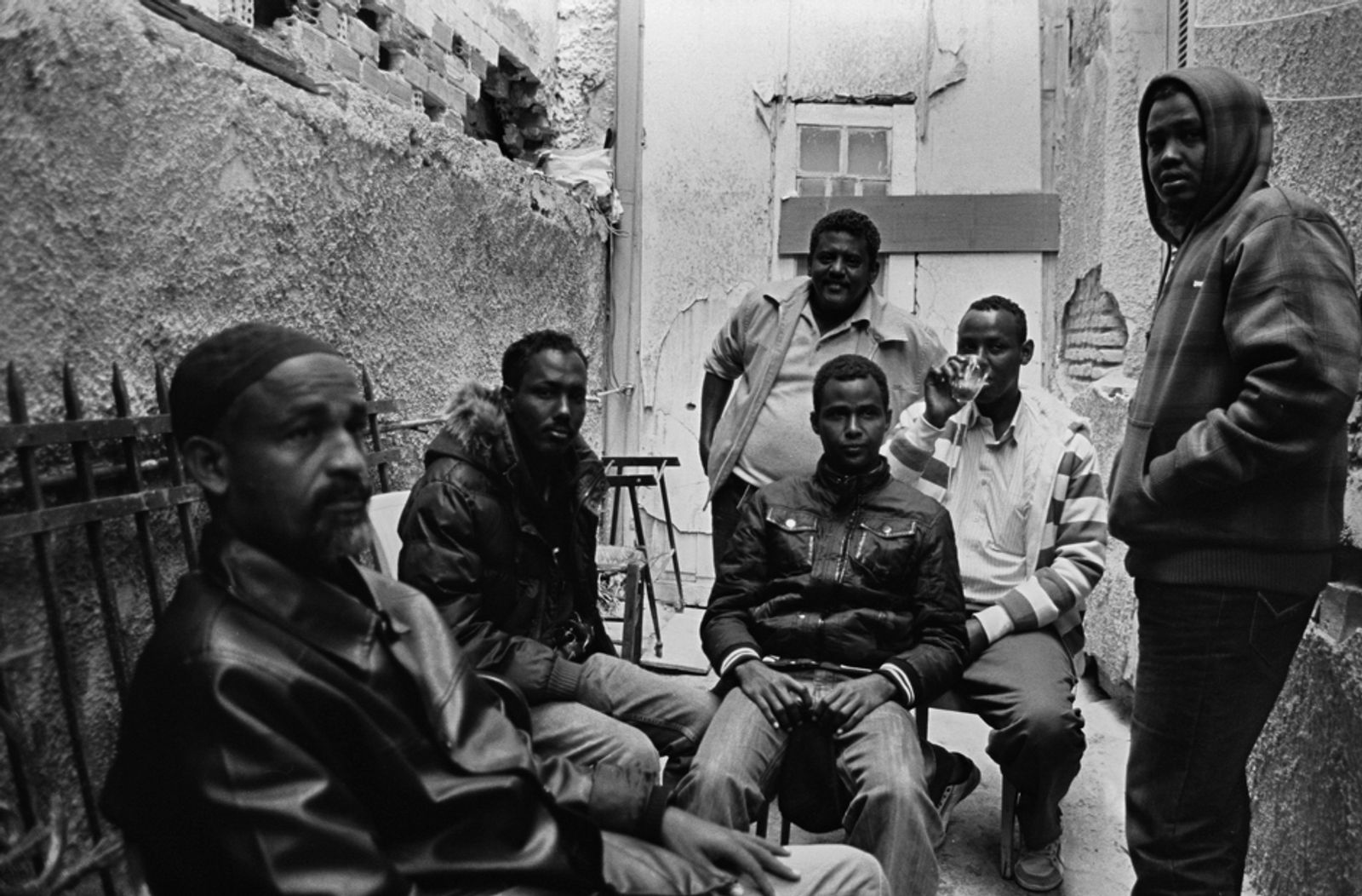 © Stephen Boyle - Somali migrants, Athens 2011