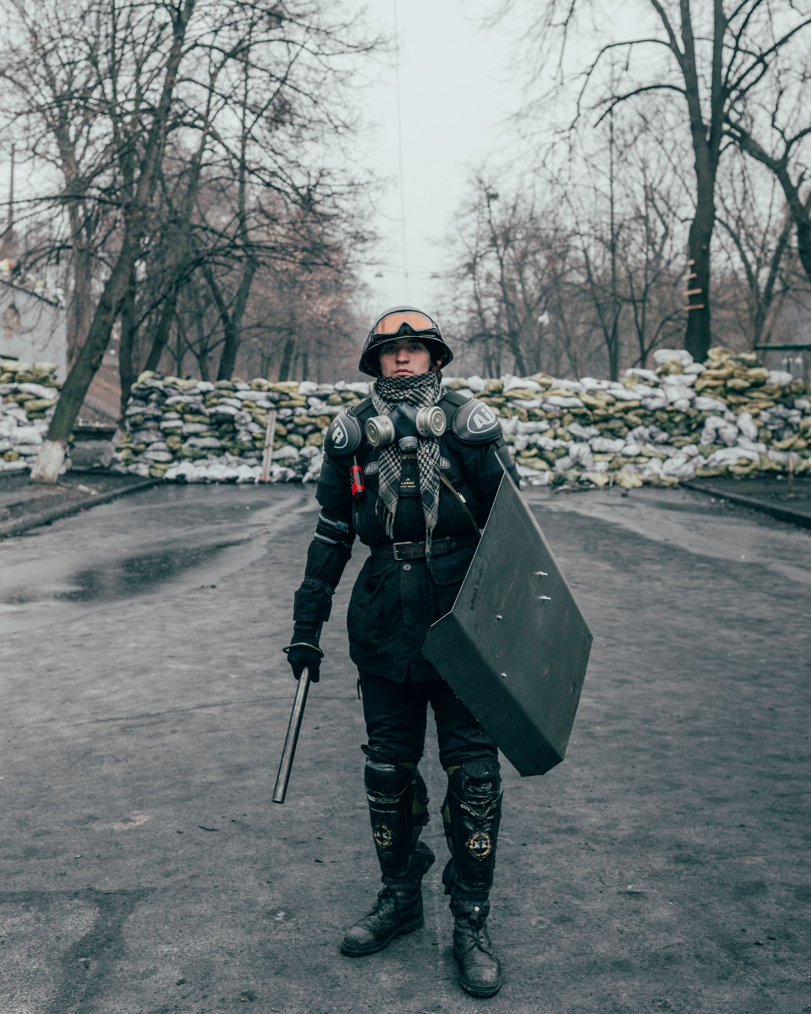 © Robin Hinsch - Protestor I, Kyiv, Ukraine, 2014, Kyiv, Ukraine, 2014