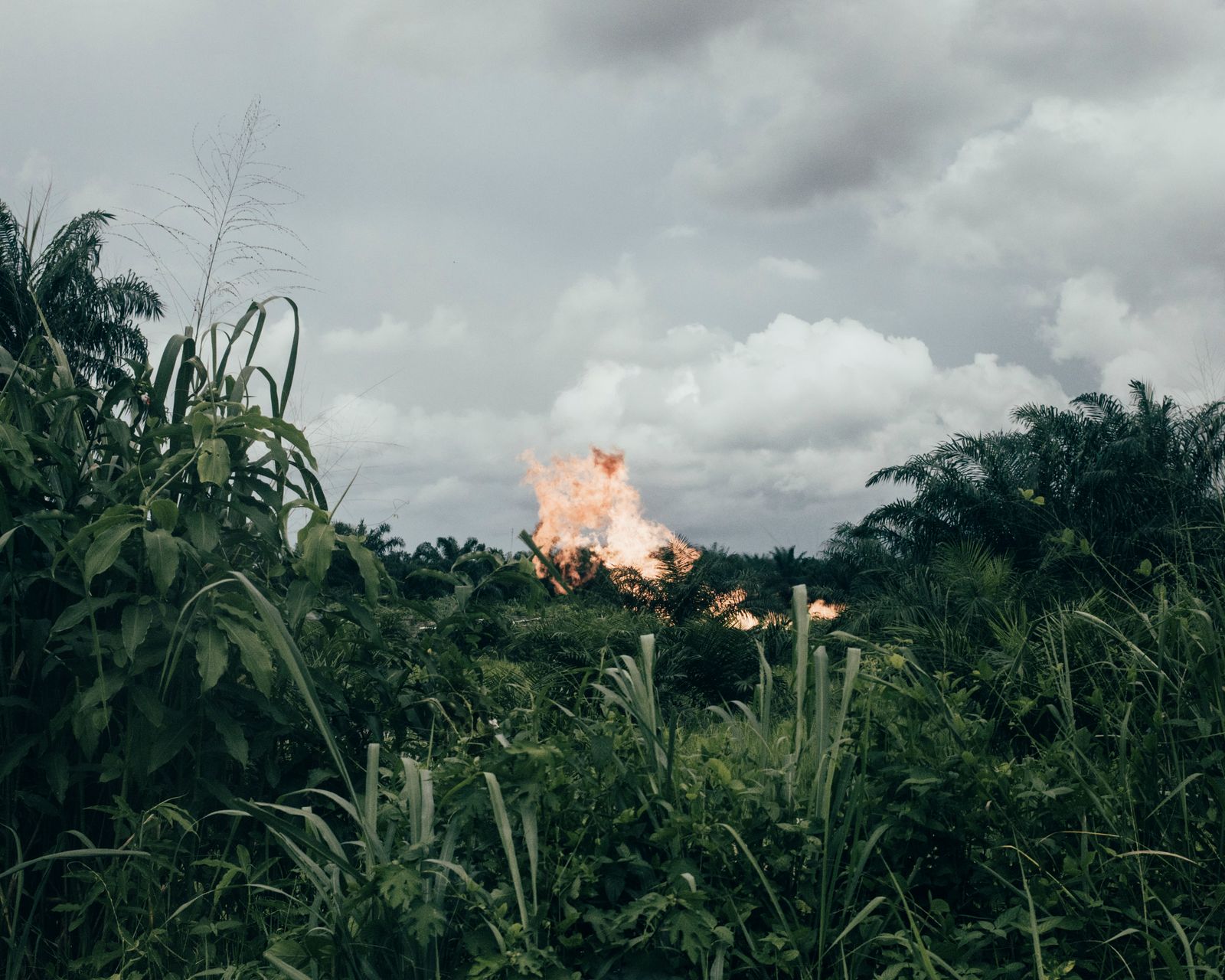 © Robin Hinsch - Natural Gas Flaring Site in Ughelli, Niger Delta, Nigeria, 2019